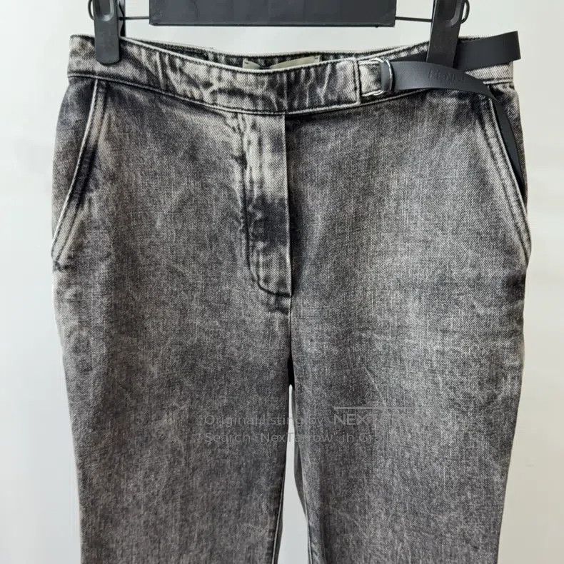 Fendi Fendi Grey Vintage Distressed Mid-waist Flare Jeans Size 25" / US 0 / IT 36 - 7 Thumbnail