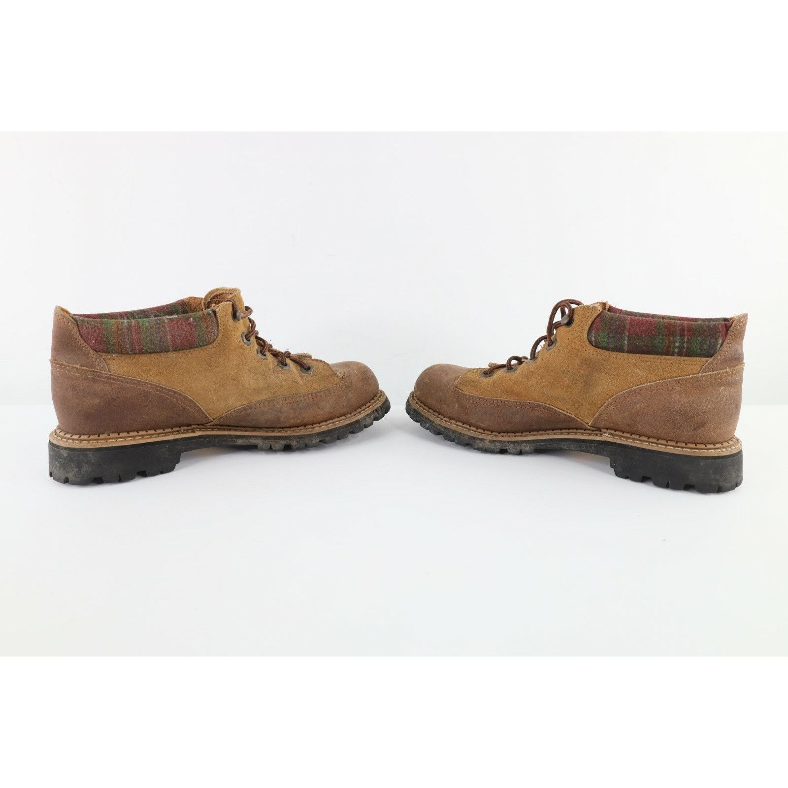 Vintage Vintage 90s Streetwear Distressed Steel Toe Leather Boots Size US 7.5 / IT 37.5 - 7 Thumbnail