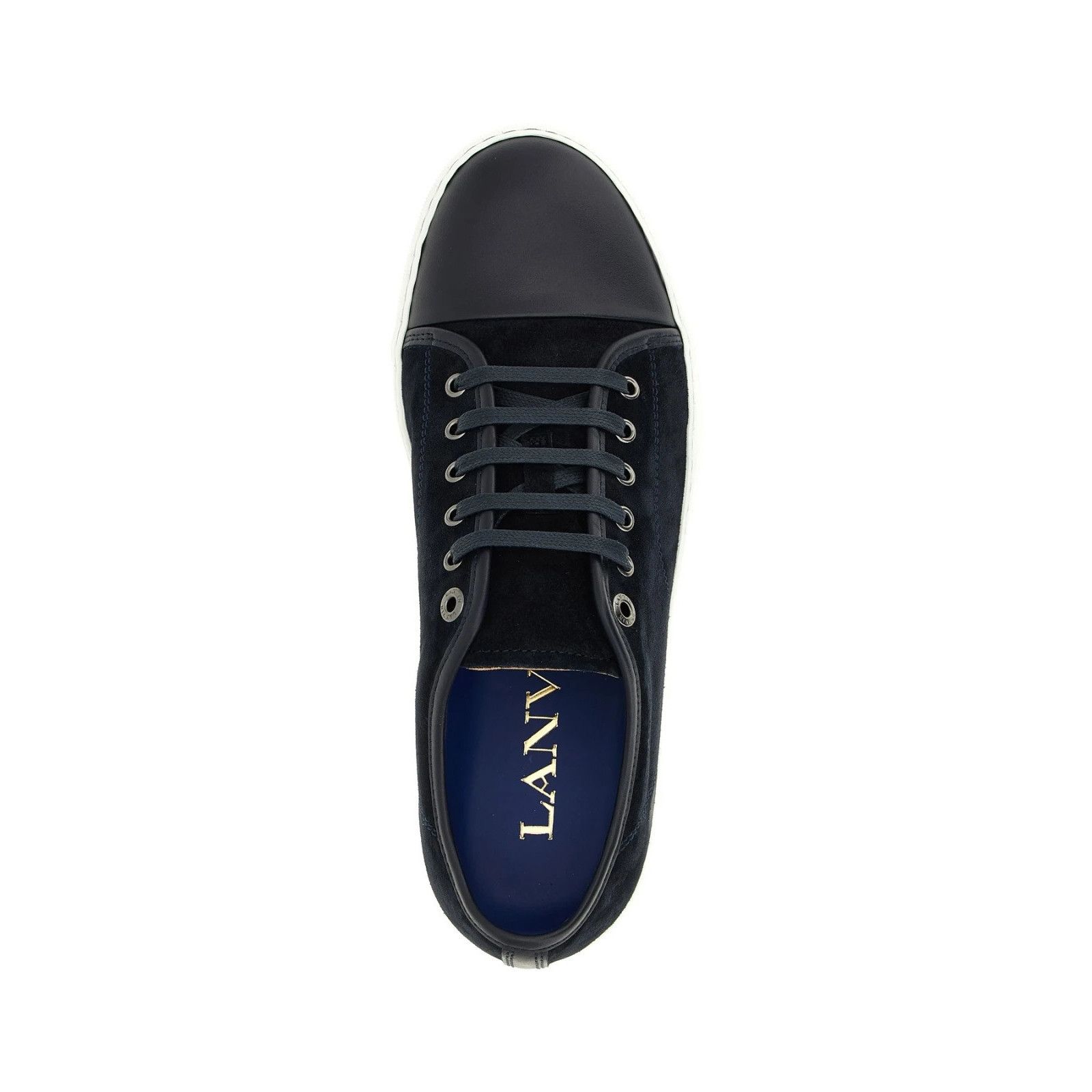 Lanvin Lanvin Blue Suede Sneakers New & Authentic (Men's size:9;) Size US 9 / EU 42 - 5 Thumbnail