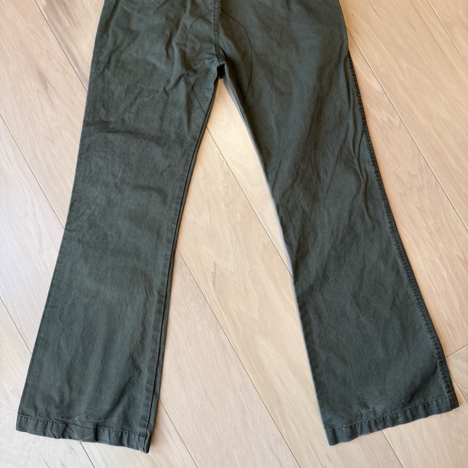 Diesel × Vintage Vintage Diesel Flare Pants Green Military Trousers Outdoors Size US 32 / EU 48 - 9 Thumbnail