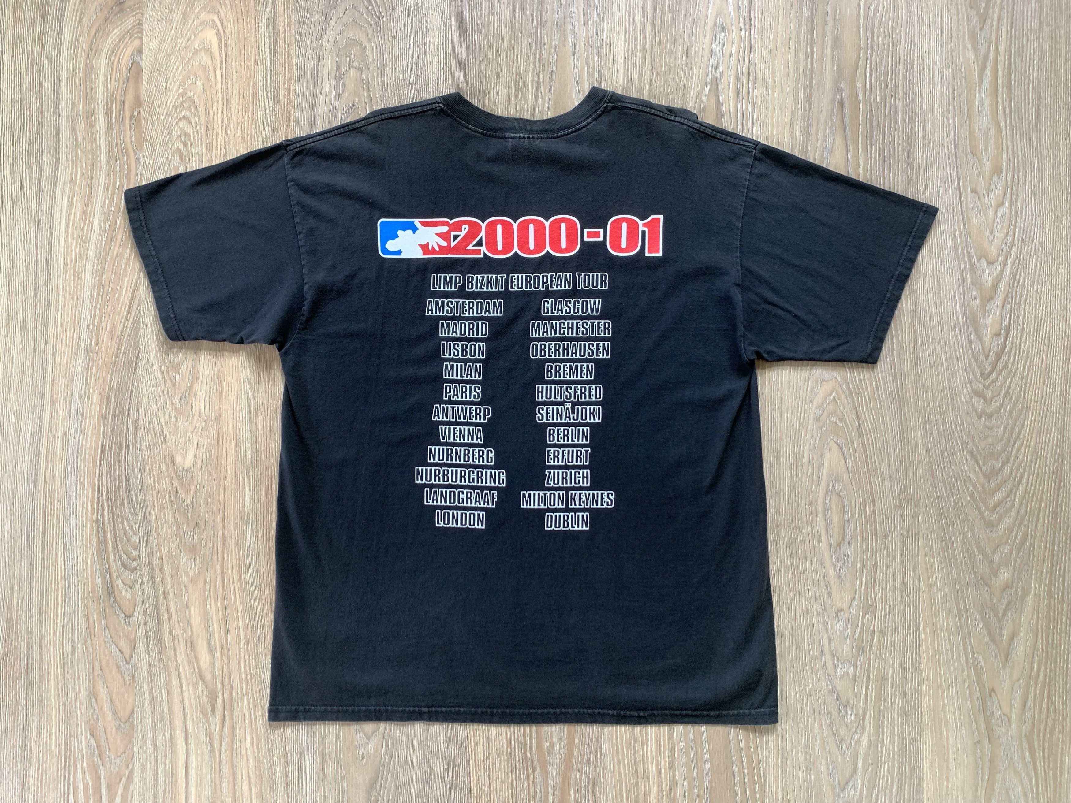 Band Tees × Vintage Vintage Limp Bizkit 2000's Tour T-Shirt