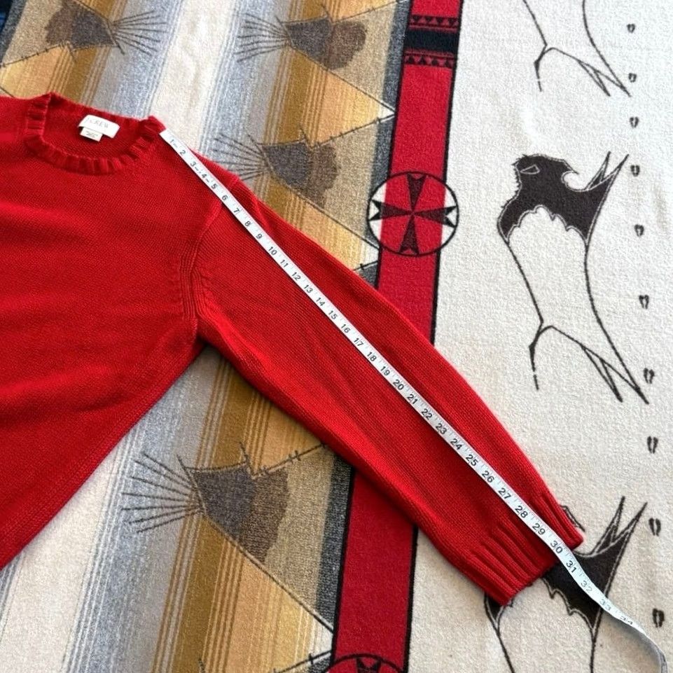 J.Crew J.Crew Pullover Sweater Adult Large Red Knit Casual Preppy Mens Size US L / EU 52-54 / 3 - 7 Thumbnail