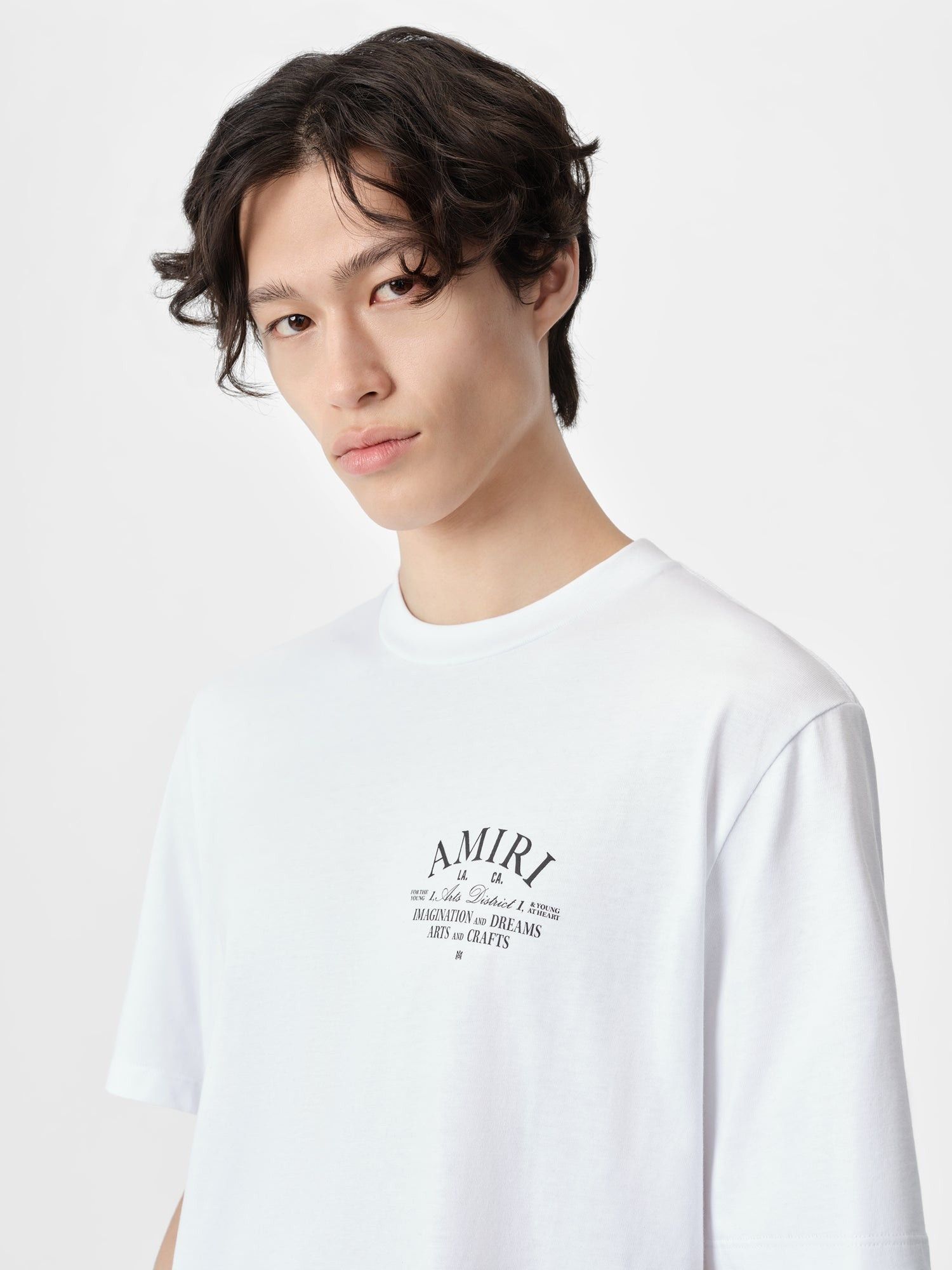 Amiri o1orln0426 Arts District T-Shirt in White Size US M / EU 48-50 / 2 - 5 Thumbnail