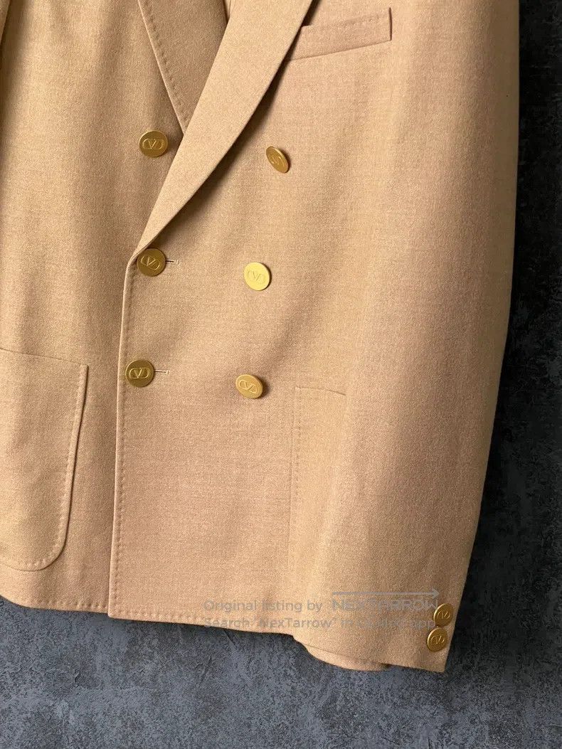 Valentino Valentino Khaki wool casual suit Size M / US 6-8 / IT 42-44 - 6 Thumbnail