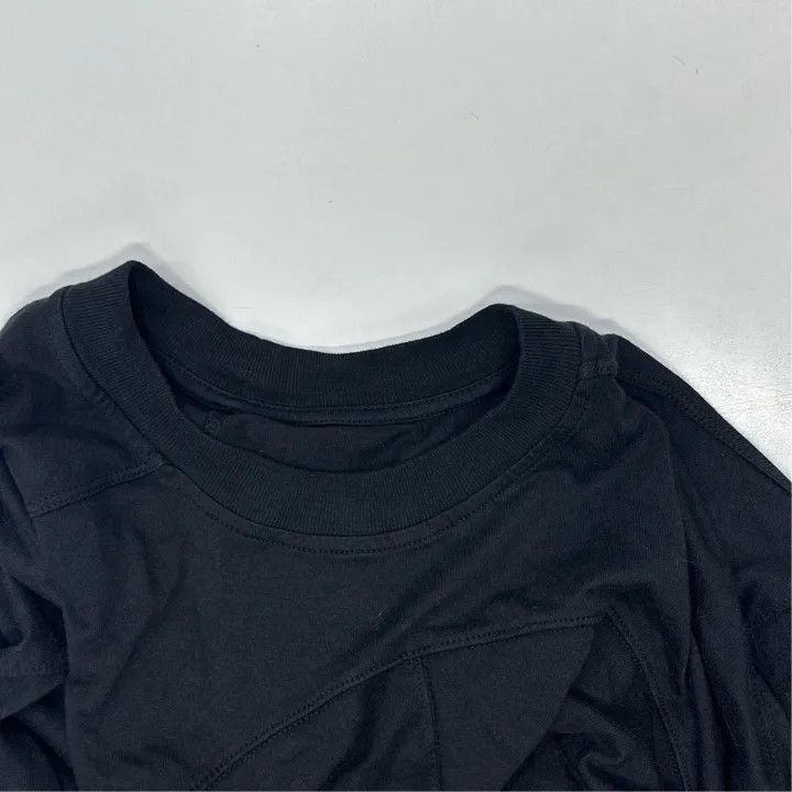 Rick Owens Rick Owens DRKSHDW Black Long Sleeve T-2508 Size US M / EU 48-50 / 2 - 5 Thumbnail