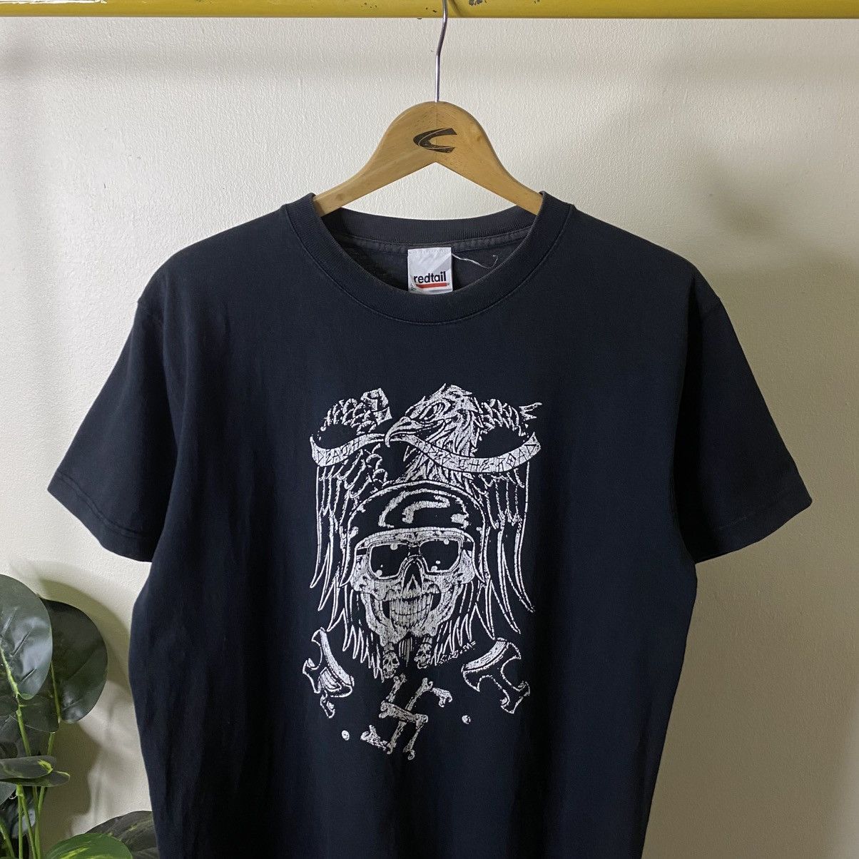 Vintage Y2K Nazi Skulls Affliction Jnco Southpole Style T Shirt Size US L / EU 52-54 / 3 - 2 Thumbnail