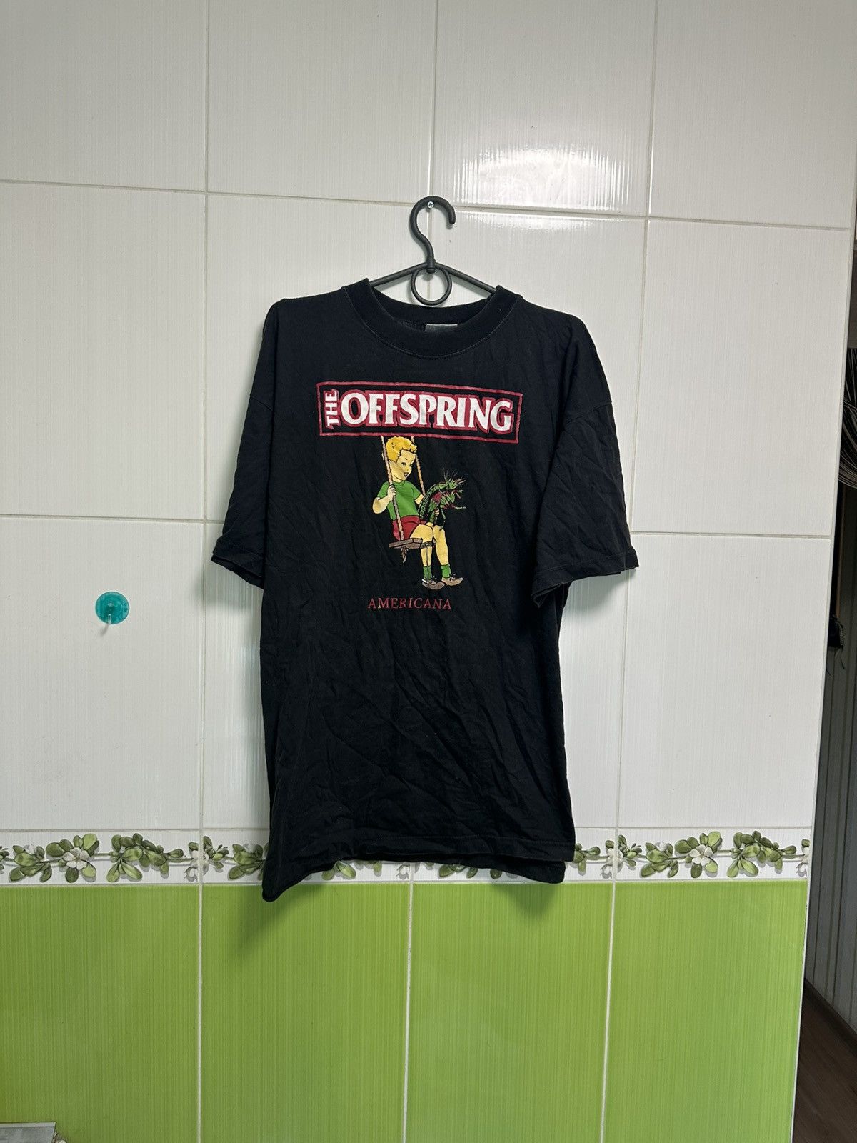Vintage Vintage Rare 1999 The Offspring “Americana” Cover Giant XL Size US XL / EU 56 / 4 - 1 Thumbnail