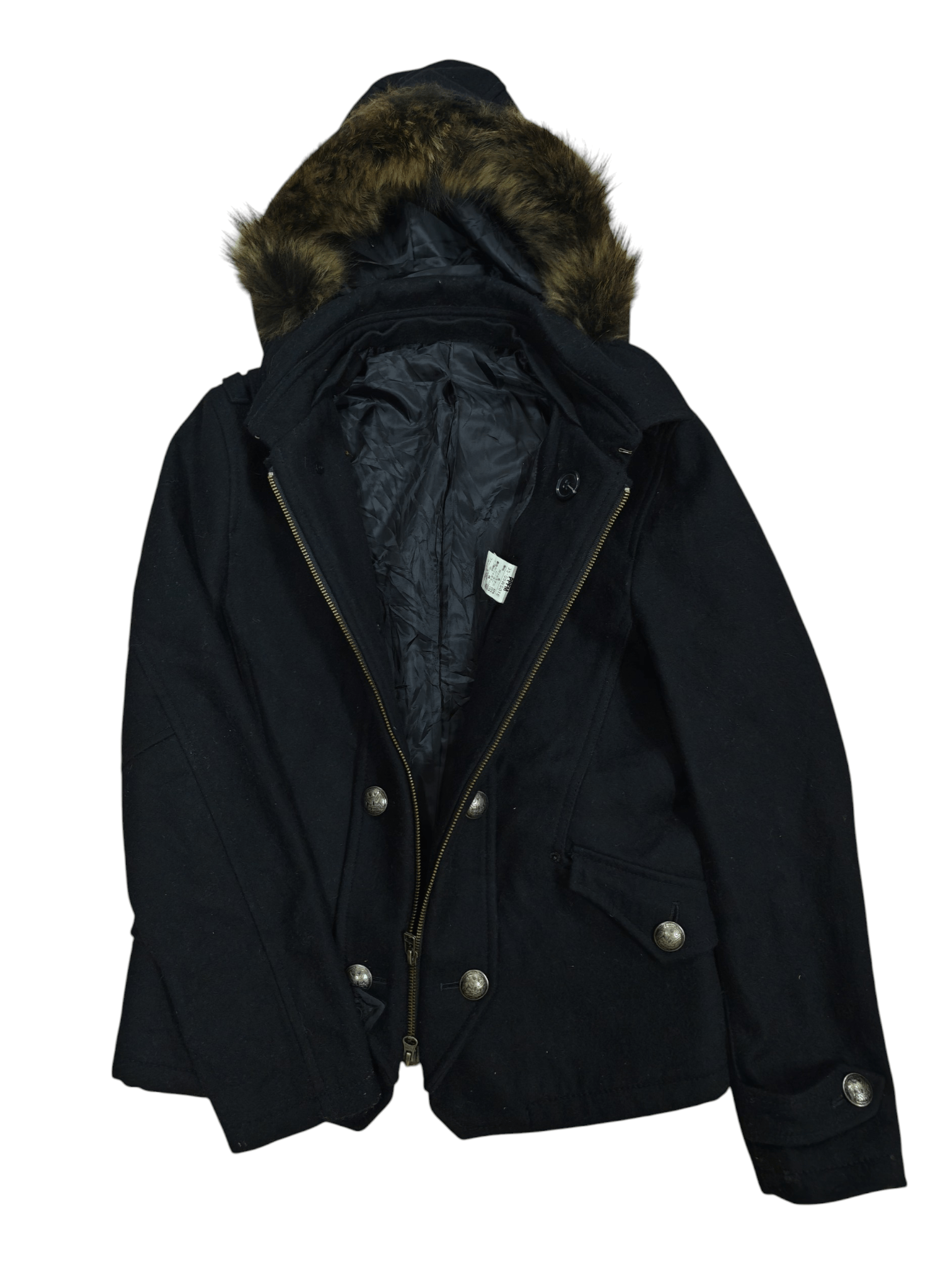 PPFM PPFM Napoleon Wool Blend Military-Style Jacket Size M / US 6-8 / IT 42-44 - 3 Thumbnail