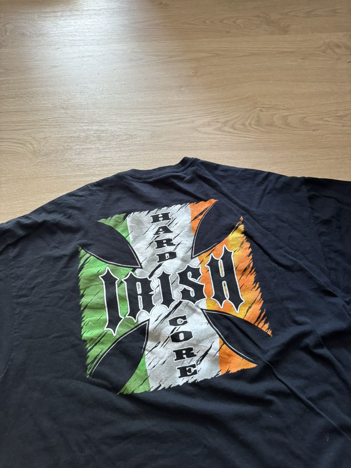 Band Tees Vintage Gildan Irish Hardcore Band Rock Metal T-Shirt Size US XXL / EU 58 / 5 - 4 Thumbnail
