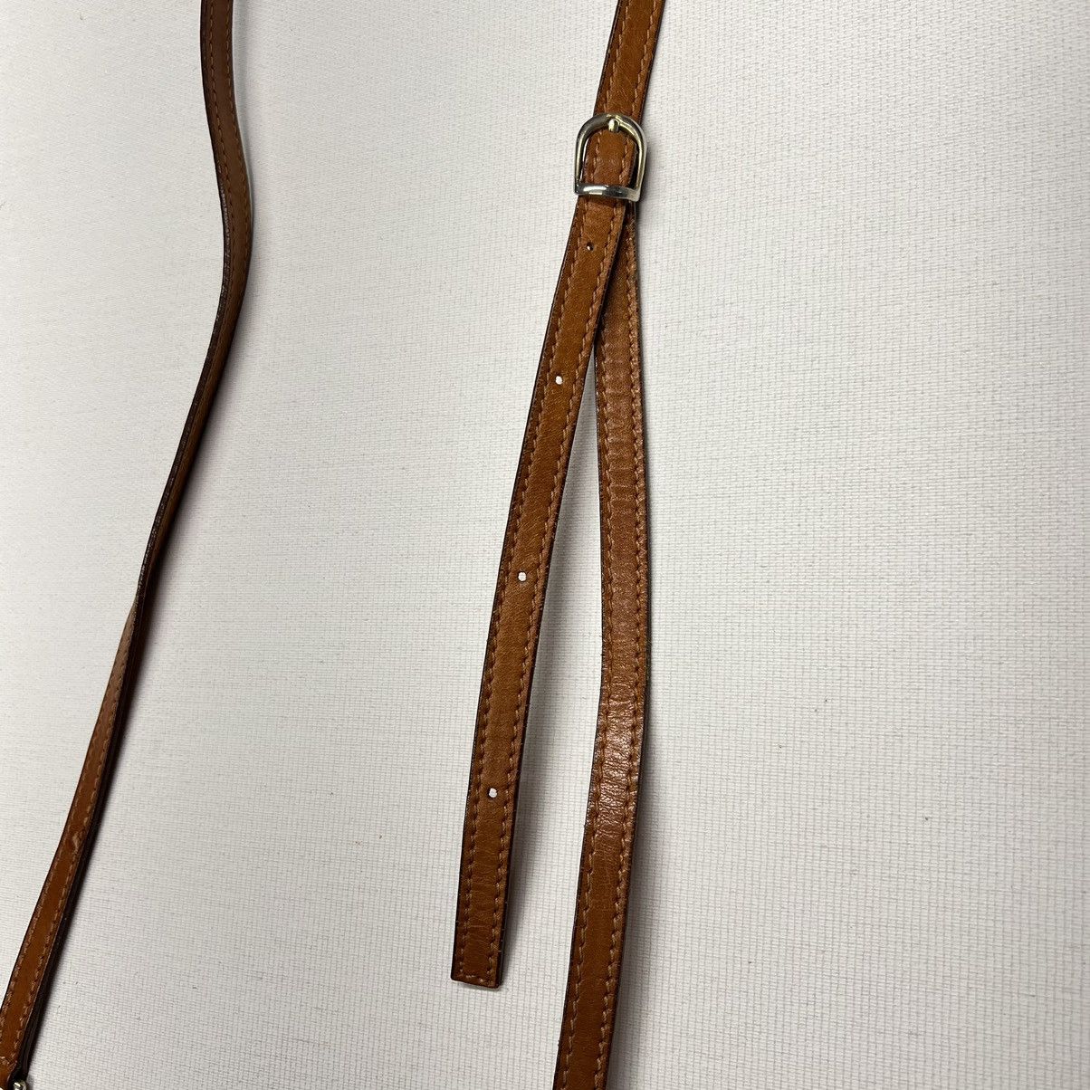 Vera Pelle × Vintage VTG Vera Pelle Leather Bag Brown Crossbody Purse Strap Size ONE SIZE - 18 Thumbnail
