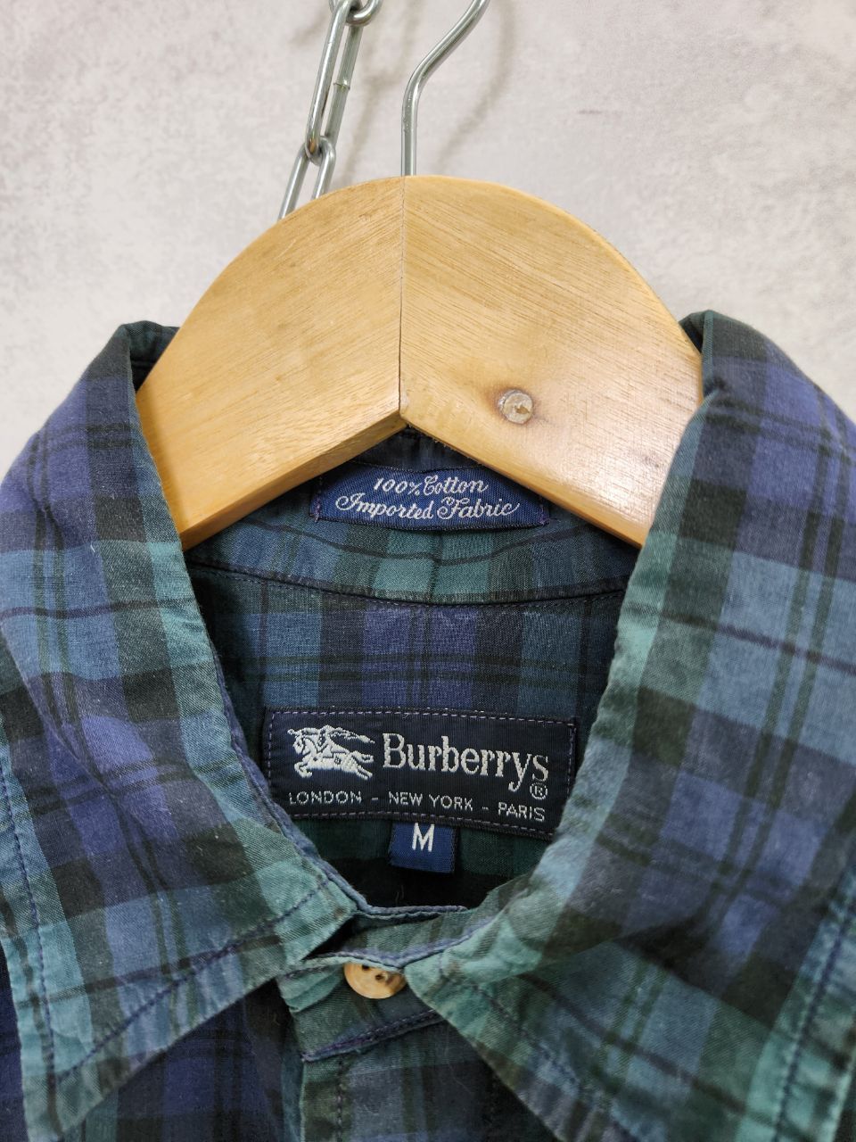 Burberry Vintage Burberrys london shirt nova check Size US M / EU 48-50 / 2 - 7 Thumbnail