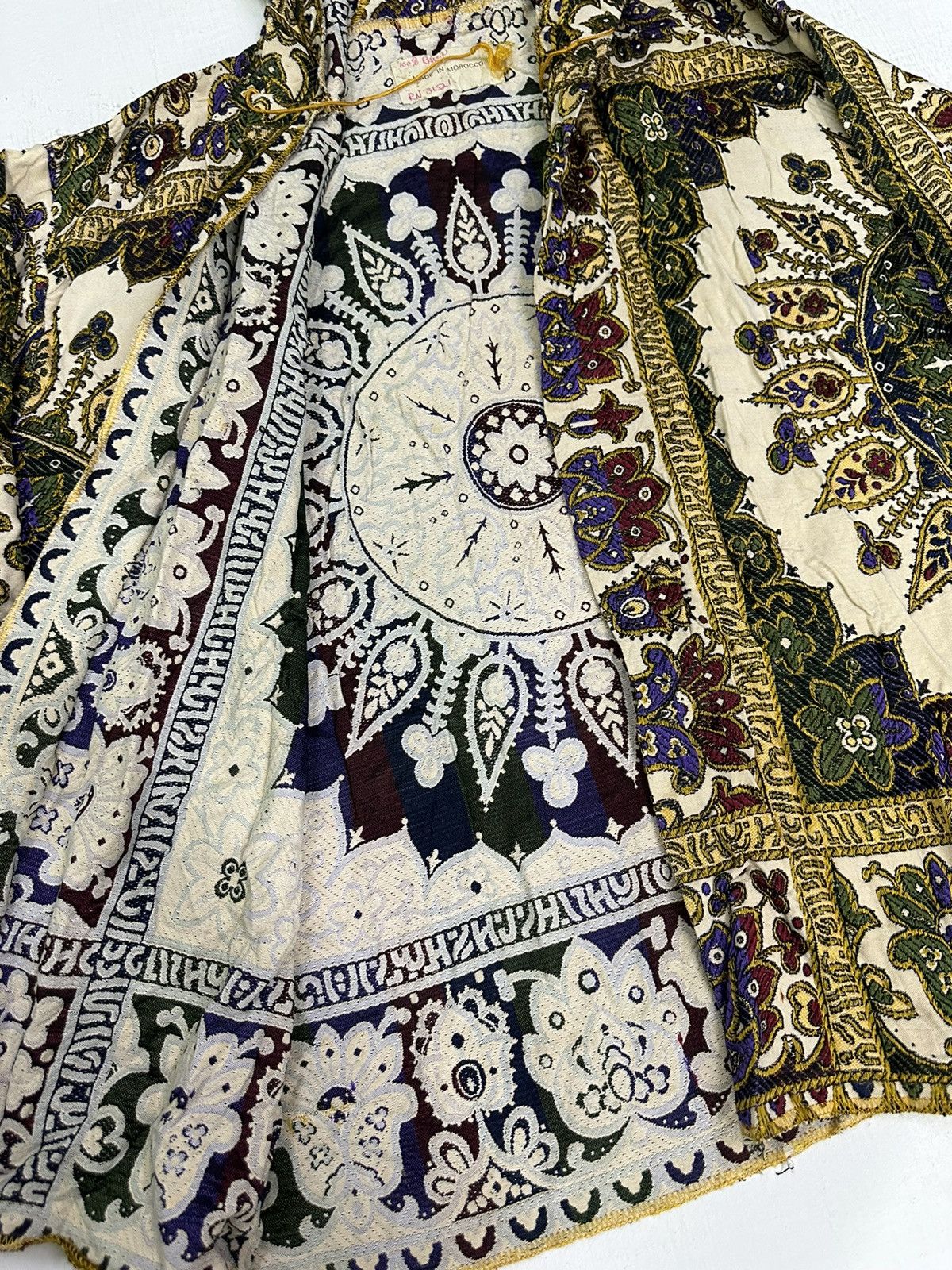 14th Addiction × Other × Vintage Vintage RN31521 Morocco Damask Pattern Rayon Hoodie Size US L / EU 52-54 / 3 - 5 Thumbnail