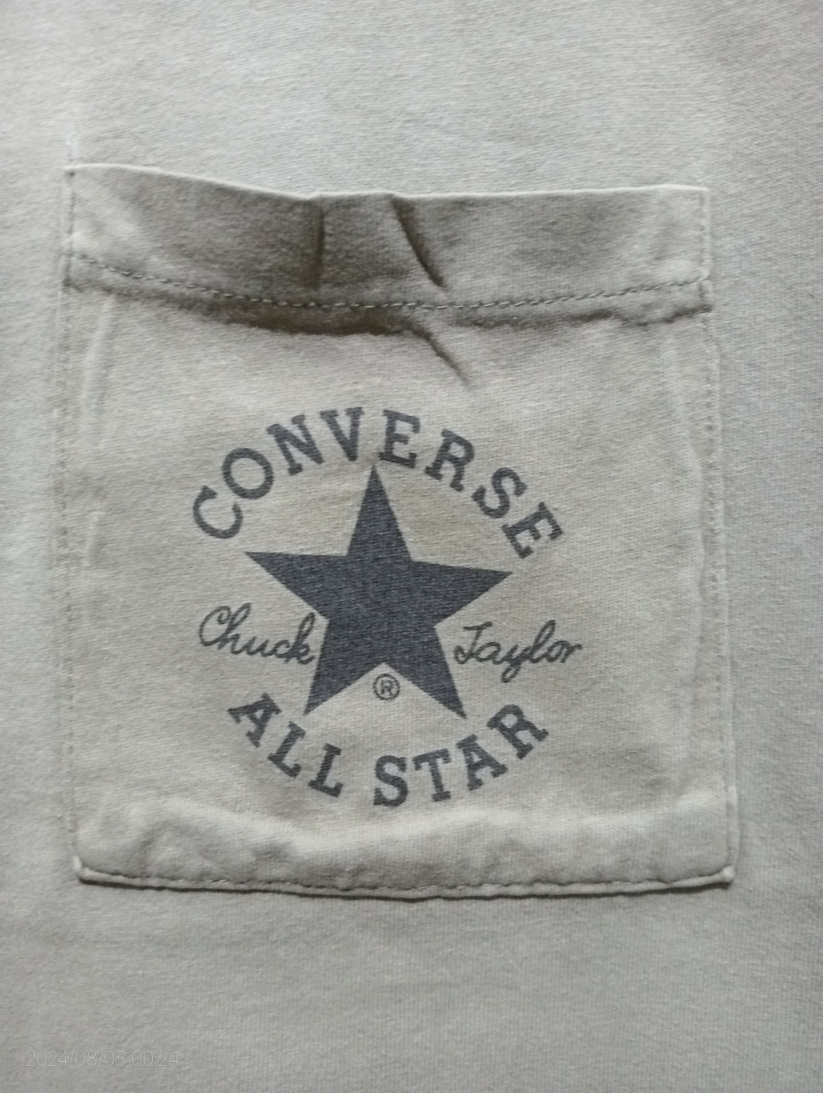 Converse VTG '90s Single Stitch Converse All Star Single Pocket Tee Size US M / EU 48-50 / 2 - 9 Thumbnail