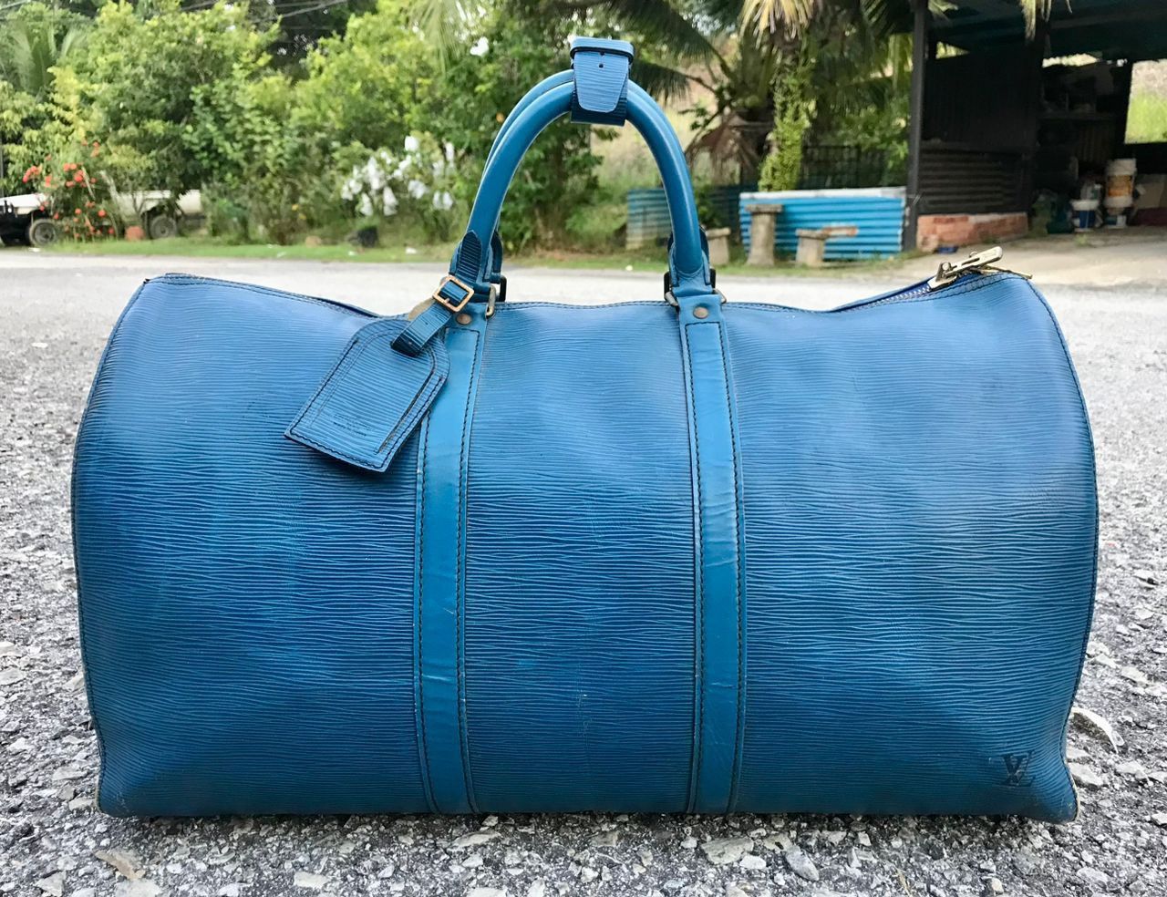 Louis Vuitton Authentic Vintage Louis Vuitton Keepall 50 Epi Travel Bag Size ONE SIZE - 1 Thumbnail