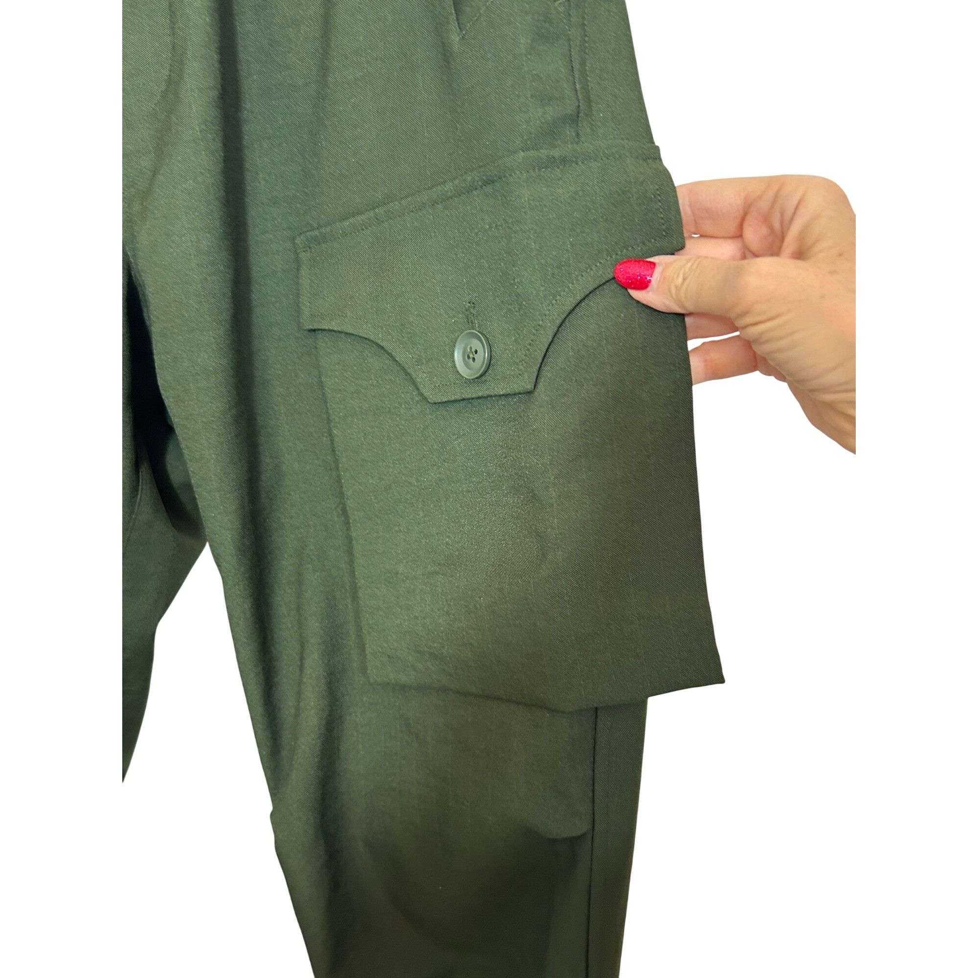 Adidas × Y's Adidas Yohji Yamamoto Y-3 Men’s Unisex Cuffed Cargo Pants Gr Size US 28 / EU 44 - 12 Thumbnail