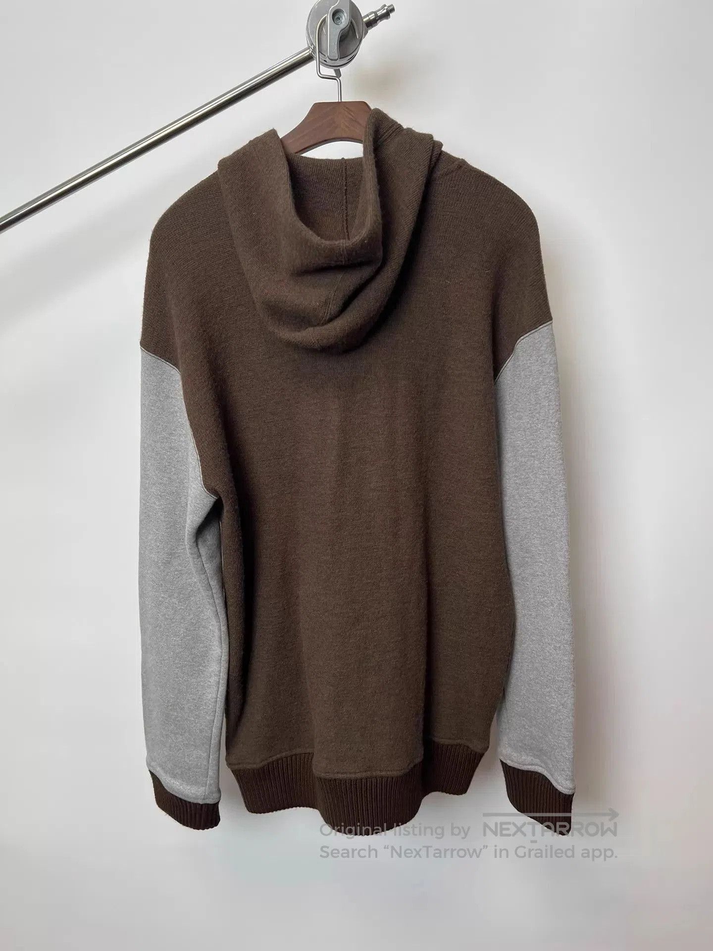 Comme des Garcons Multi-Color Zip-Up Hoodie with Contrast Sleeves. Size US L / EU 52-54 / 3 - 5 Thumbnail