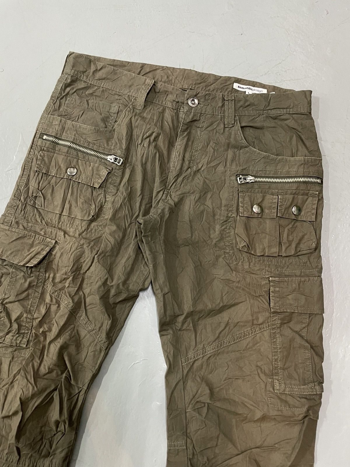 semanticdesign Semantic Design Cargo Pants Size US 33 - 2 Thumbnail