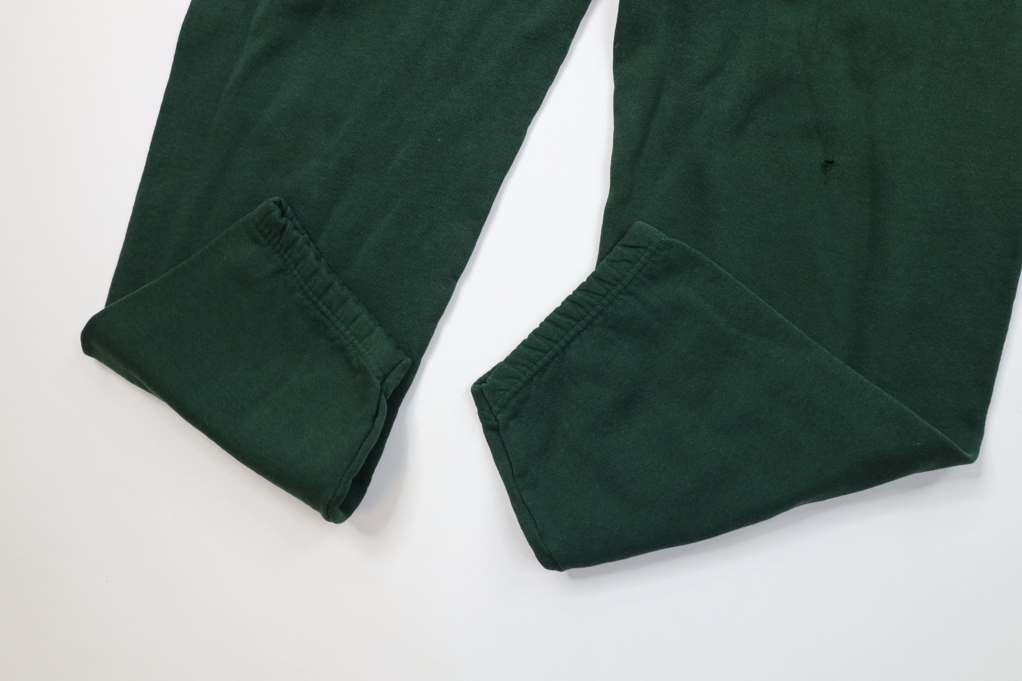 Vintage Vintage 90s Streetwear Blank Sweatpants Joggers Dark Green Size US 36 / EU 52 - 6 Thumbnail