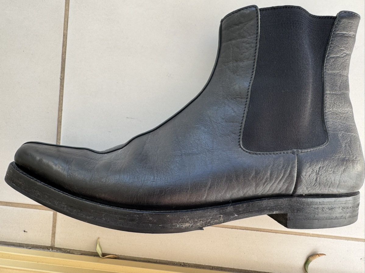 Prada MEN LEATHER ANKLE BOOTS Size US 8 / EU 41 - 3 Thumbnail