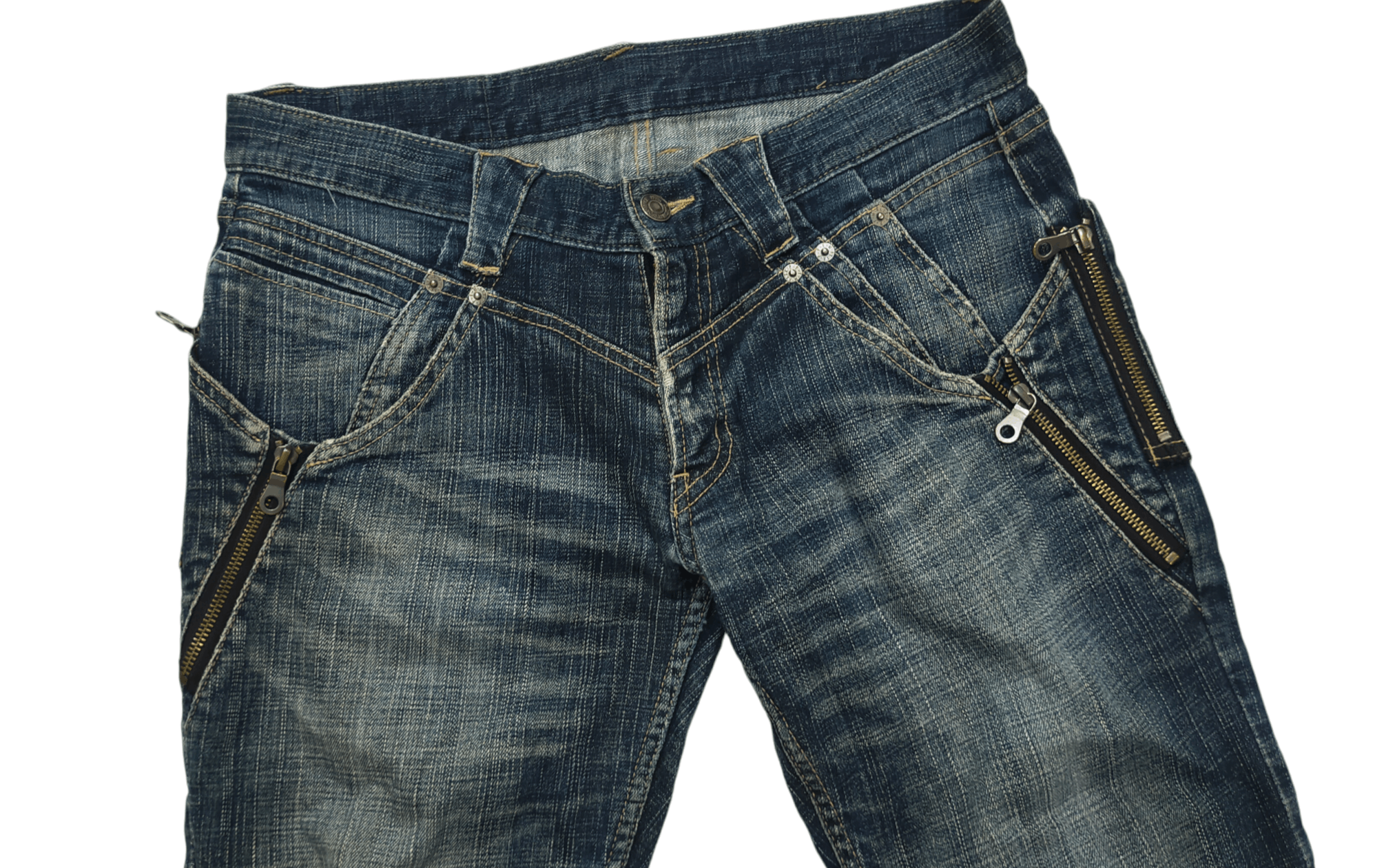 Hysteric Glamour × If Six Was Nine × PPFM 🔥RARE PPFM STRAIGHT FADED DENIM PANTS Size US 33 - 3 Thumbnail