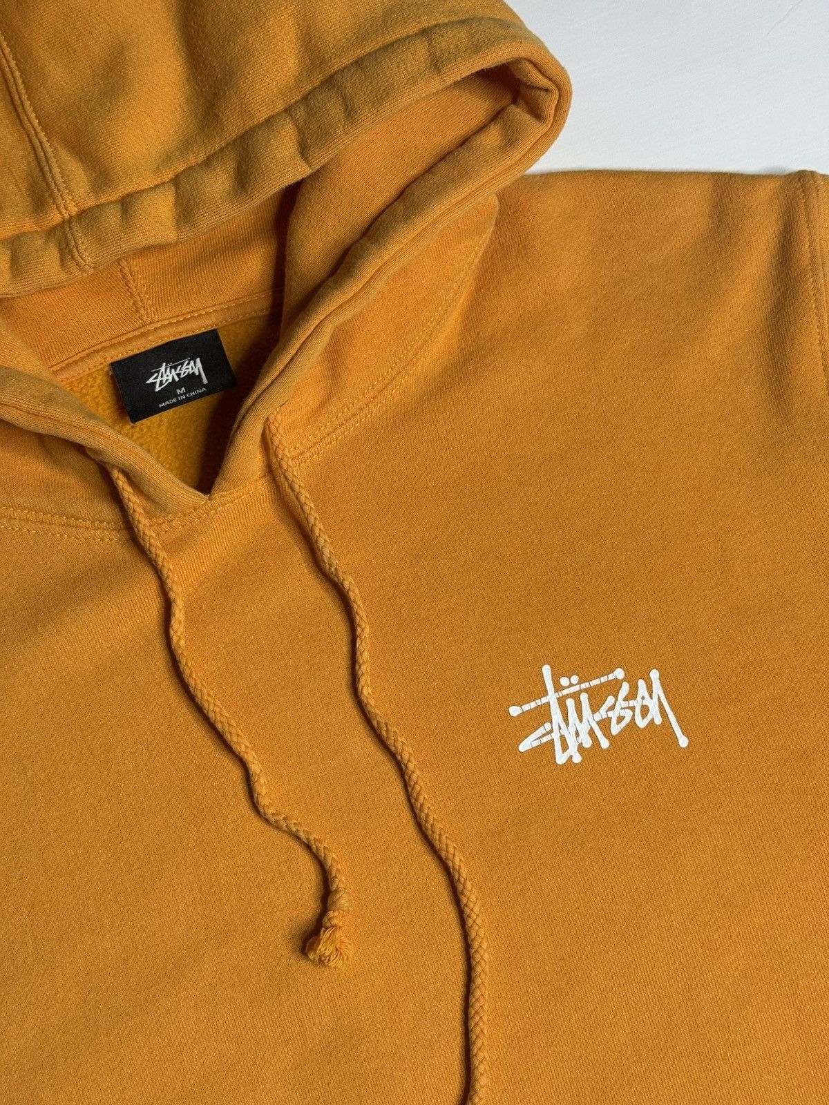 Stussy Stussy Logotype Sweatshirt “Orange” [M] PREOWNED Size US M / EU 48-50 / 2 - 3 Thumbnail