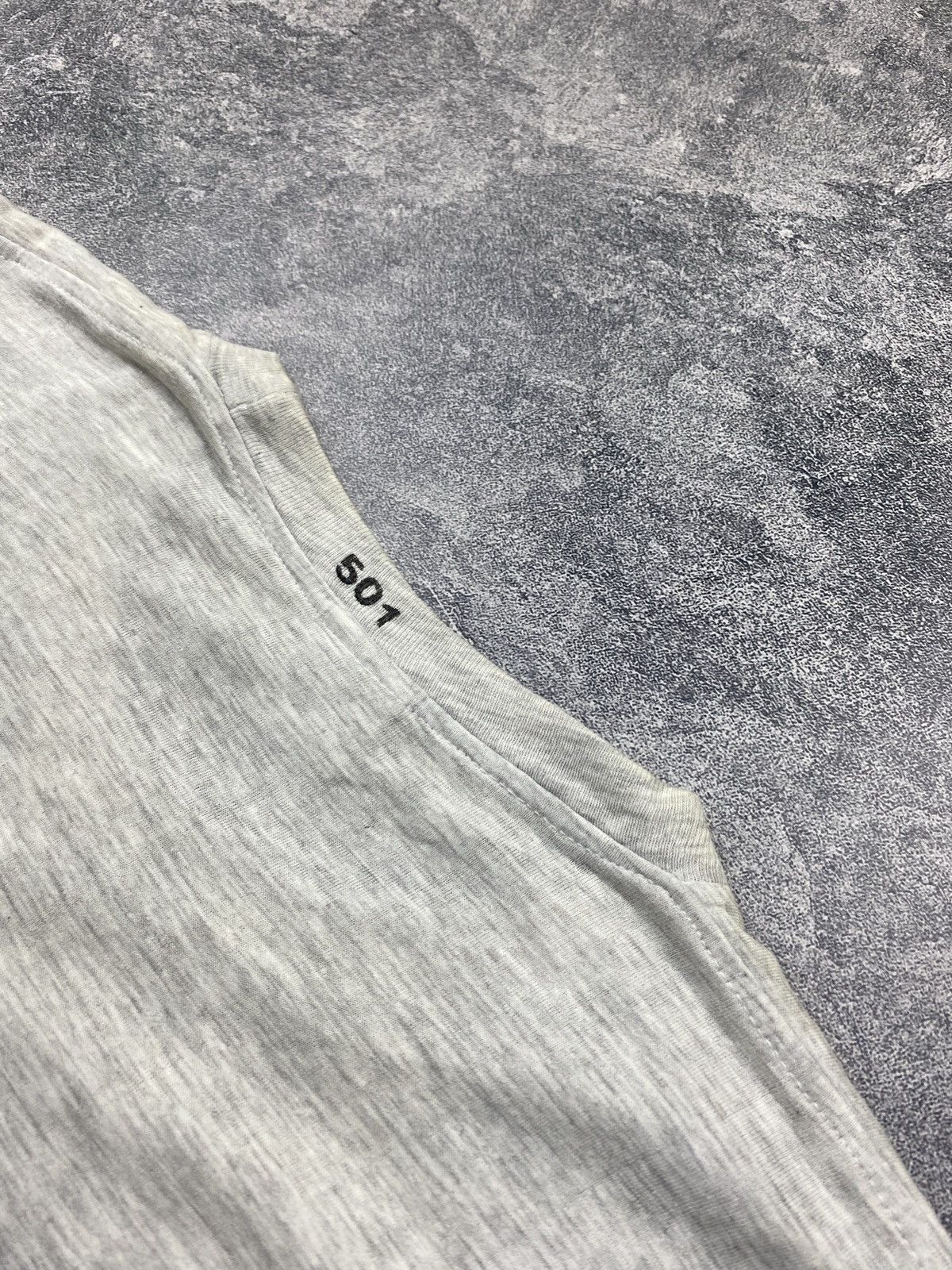 Levi's × Levi's Vintage Clothing Vintage 1990s Levi’s 501 T shirt mens tee Rare Single Stitch Size US XXL / EU 58 / 5 - 8 Thumbnail