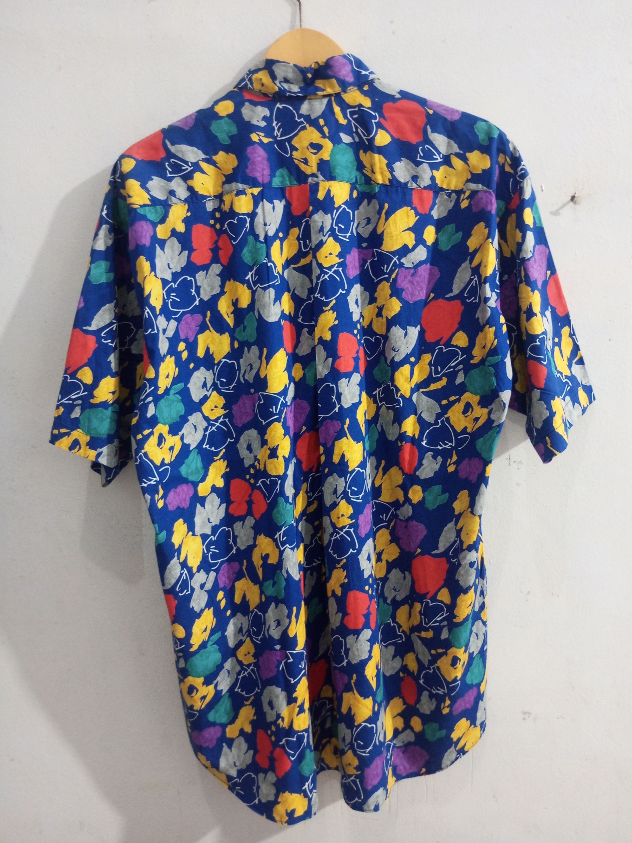 Hysteric Glamour Vintage assemblage multi colour button up shirt Size US XL / EU 56 / 4 - 4 Thumbnail