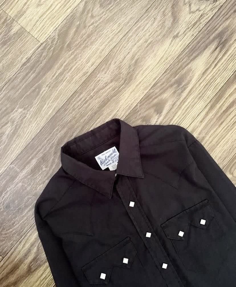 Other Mens Shirt ROCKMOUNT Cotton Tru West Short Sleeve Size US XL / EU 56 / 4 - 3 Thumbnail