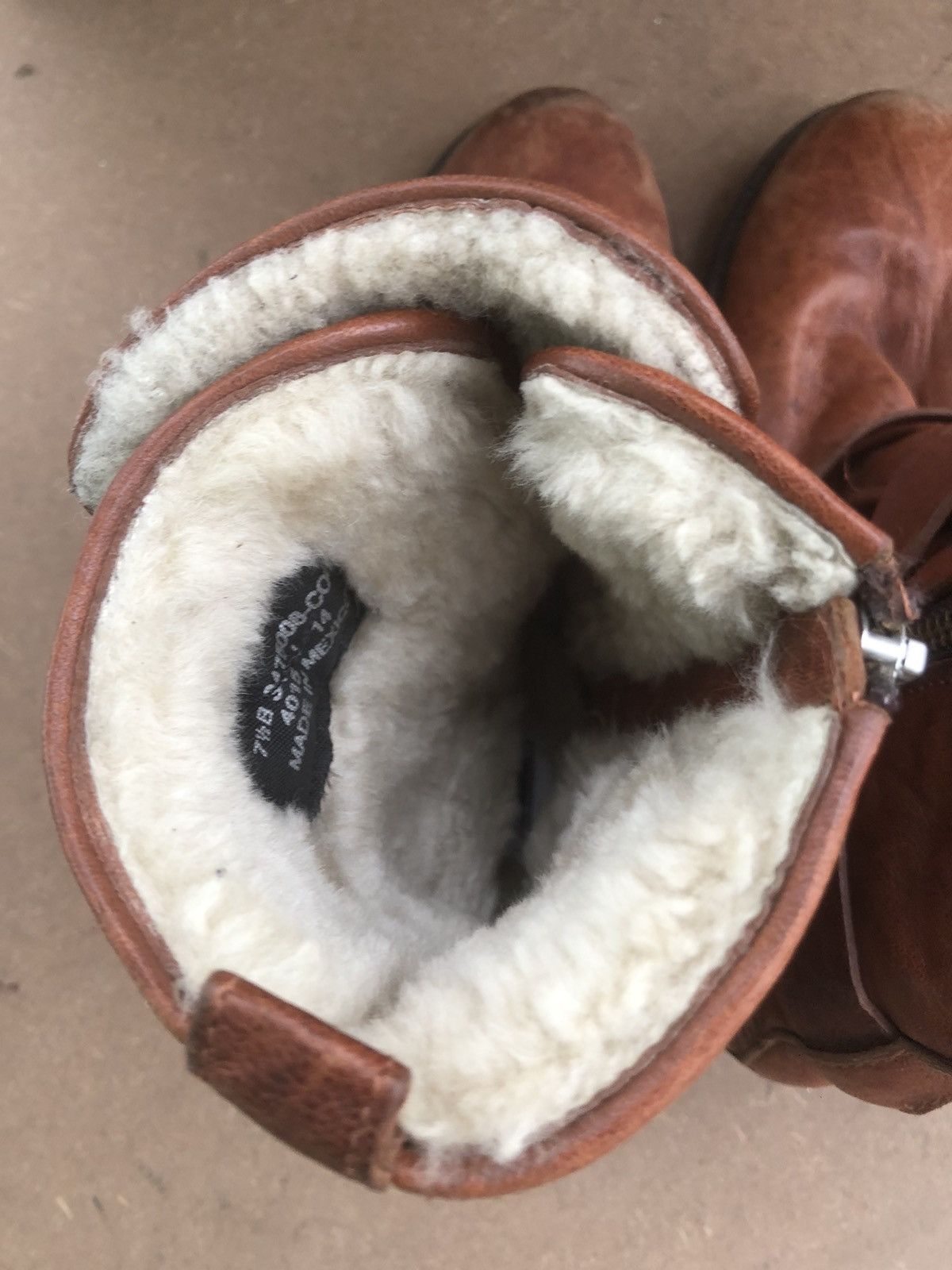 Frye Frye Brown Leather Winter Boots Size 7.5 B Size US 7.5 / IT 37.5 - 13 Thumbnail