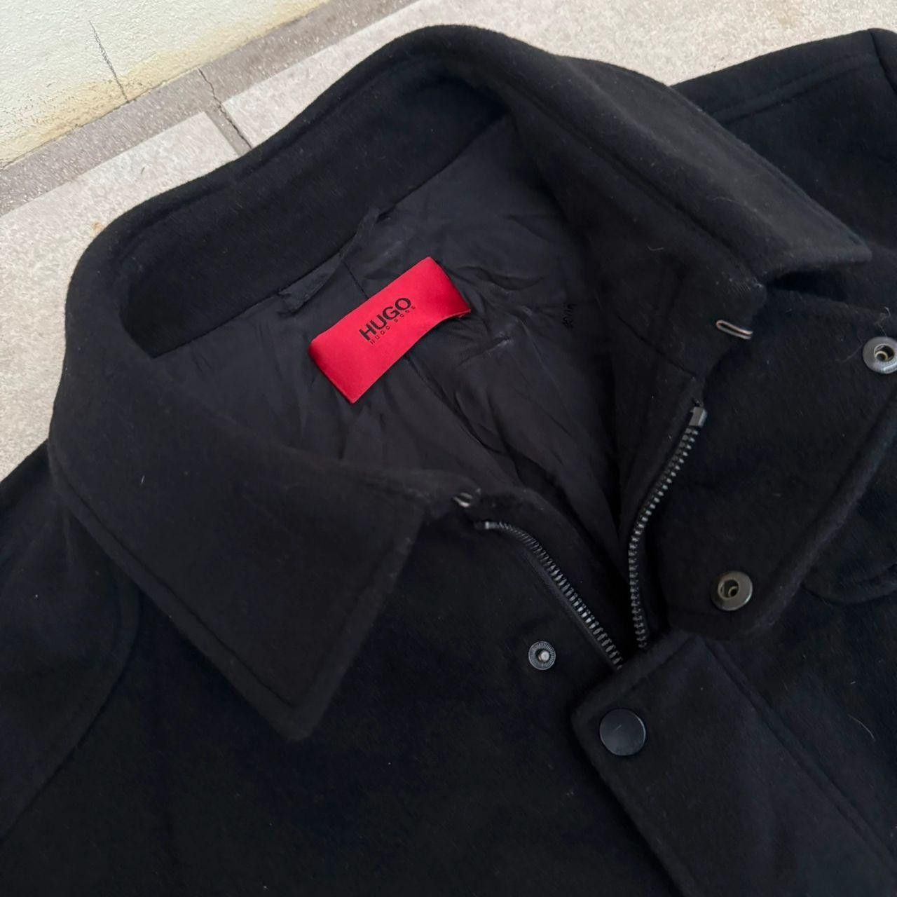 Hugo Boss Hugo Boss Vintage 90s Cashmere Coat Black Size US XL / EU 56 / 4 - 5 Thumbnail