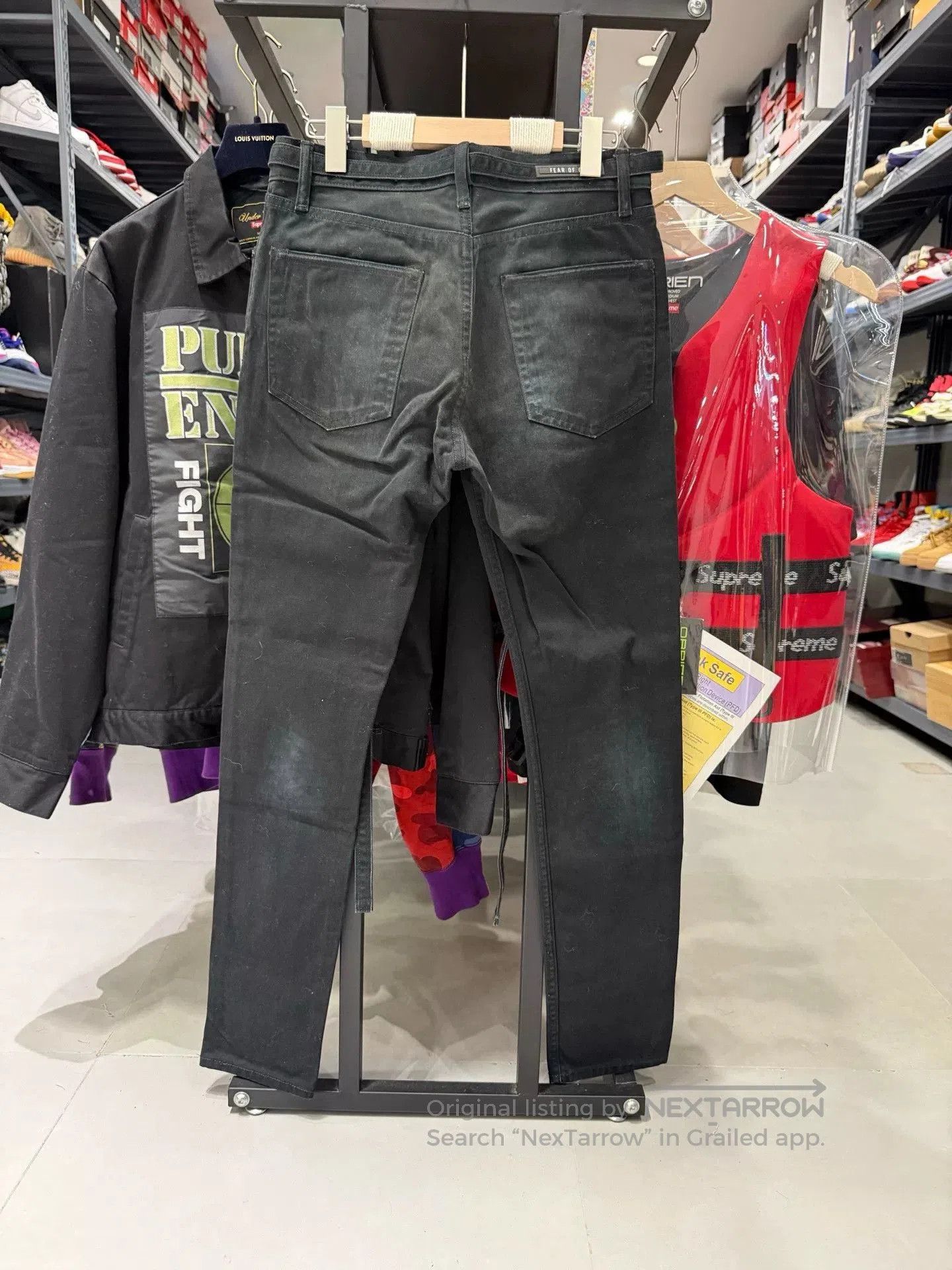 Fear of God Fear Of God Drawstring Ribbon Jeans. Size US 30 / EU 46 - 2 Thumbnail
