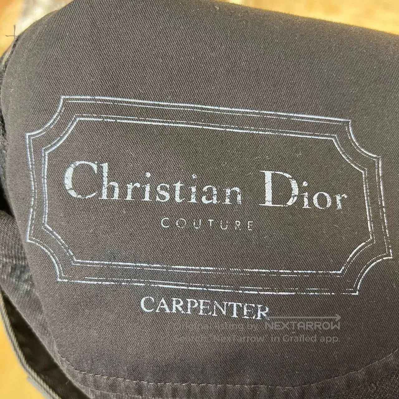 Dior dior black washed cargo jeans size 52. Size US 42 / EU 58 - 3 Thumbnail