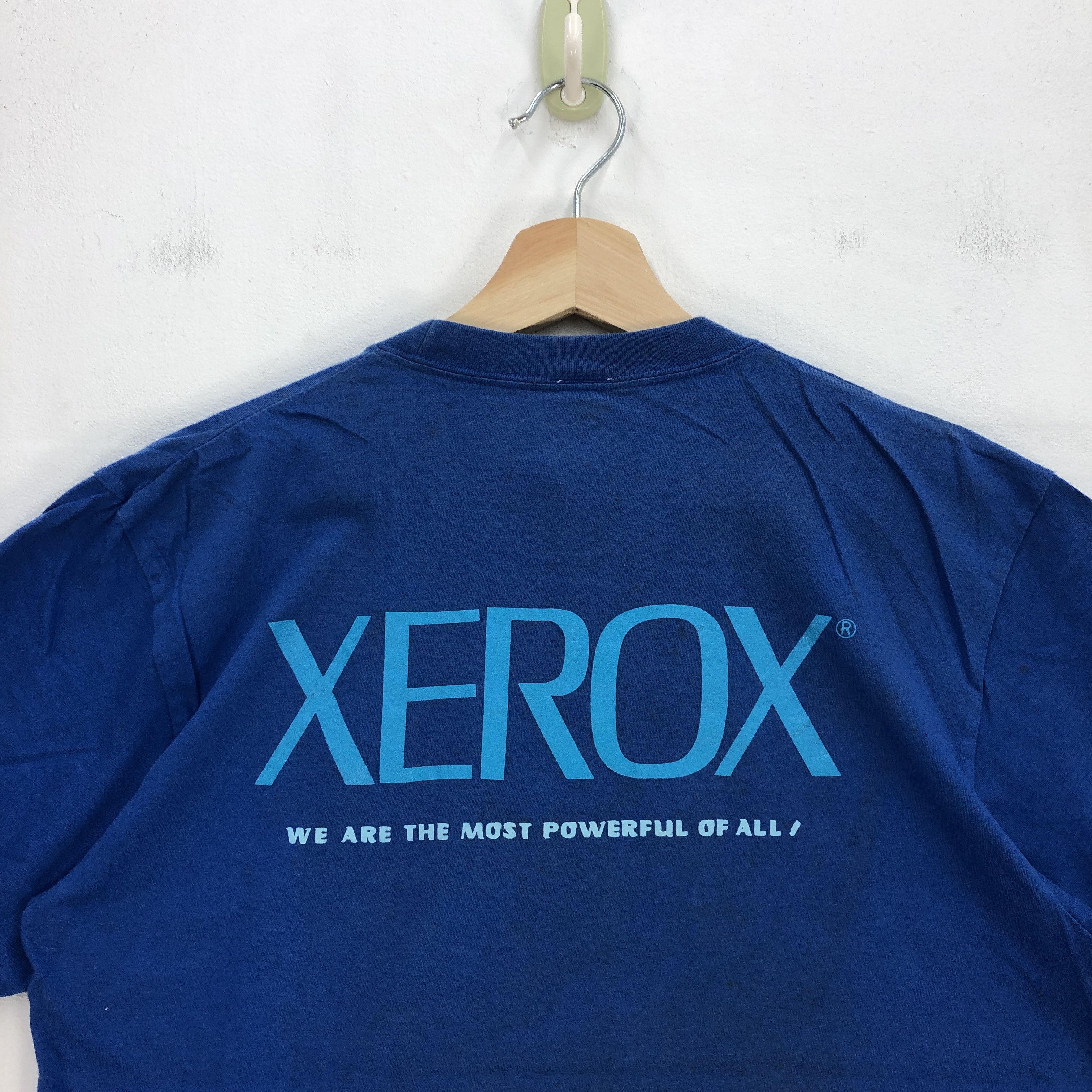 Japanese Brand Vintage 90s Japanese Xerox T Shirt Xerox Japan Crewneck Tees Size US S / EU 44-46 / 1 - 4 Thumbnail