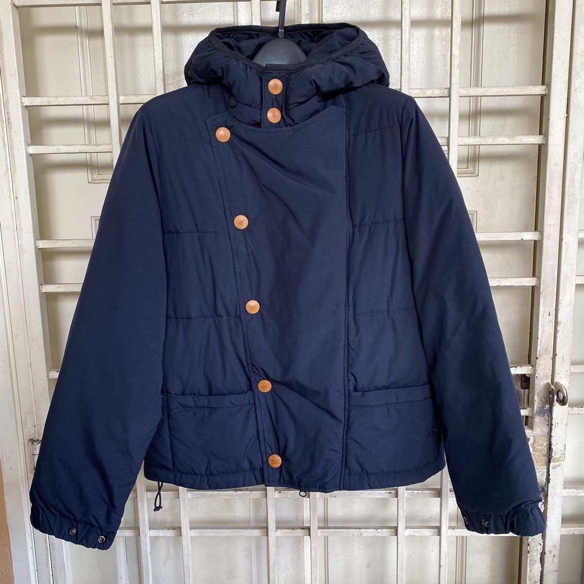 Sasquatchfabrix 11aw navy down jacket Size US S / EU 44-46 / 1 - 1 Thumbnail