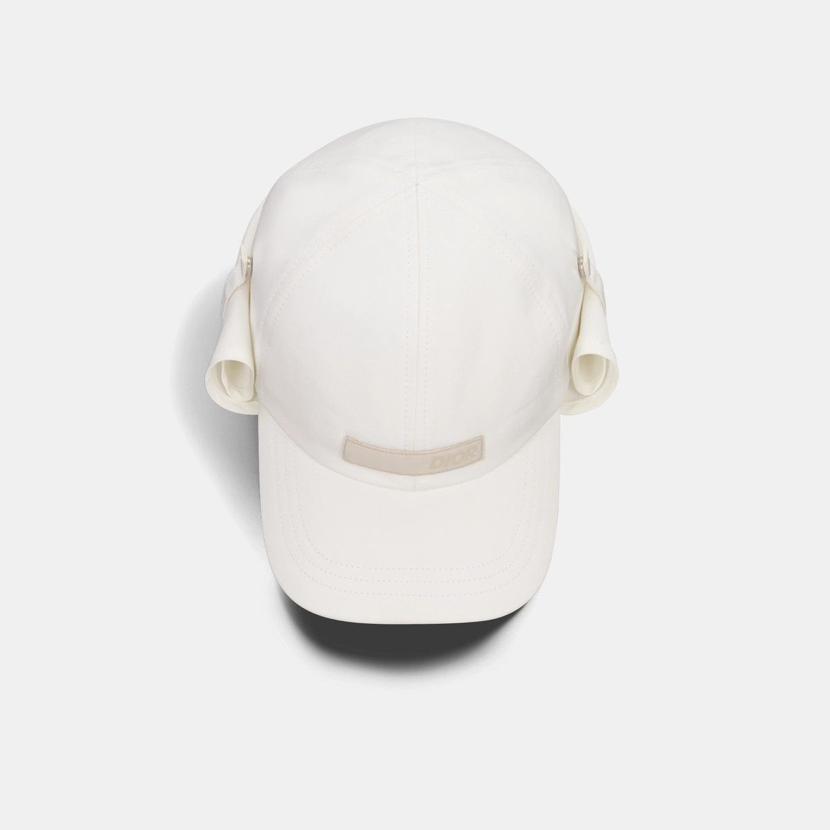 Dior o1bcso1str1224 Size:OS/Baseball Cap with Flaps in Off White Size ONE SIZE - 5 Thumbnail