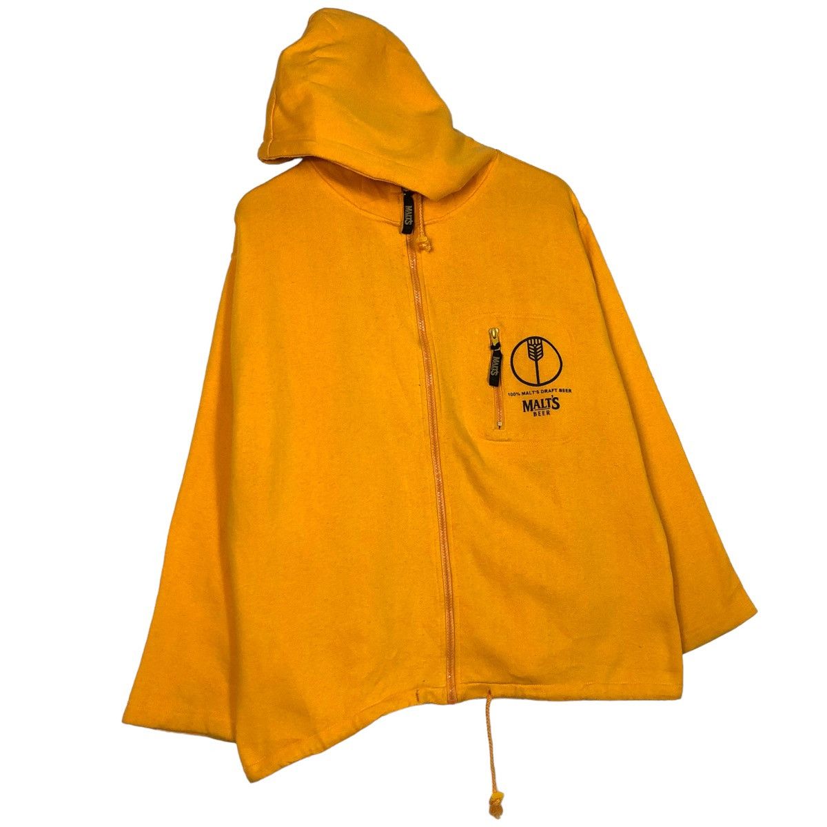 Japanese Brand × Vintage 💥90s MALT BEER MICRO FLEECE JACKET Size US L / EU 52-54 / 3 - 2 Thumbnail