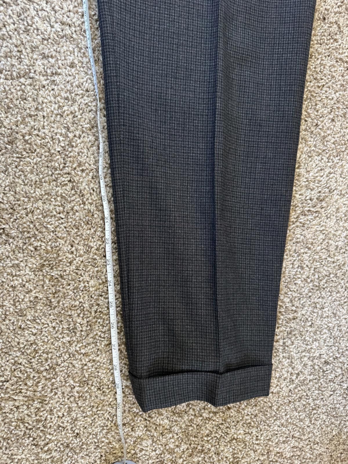 Jos. A. Bank Jos. A. Bank Men's Gray Houndstooth Blazer and Pants-44R Size 44R - 8 Thumbnail