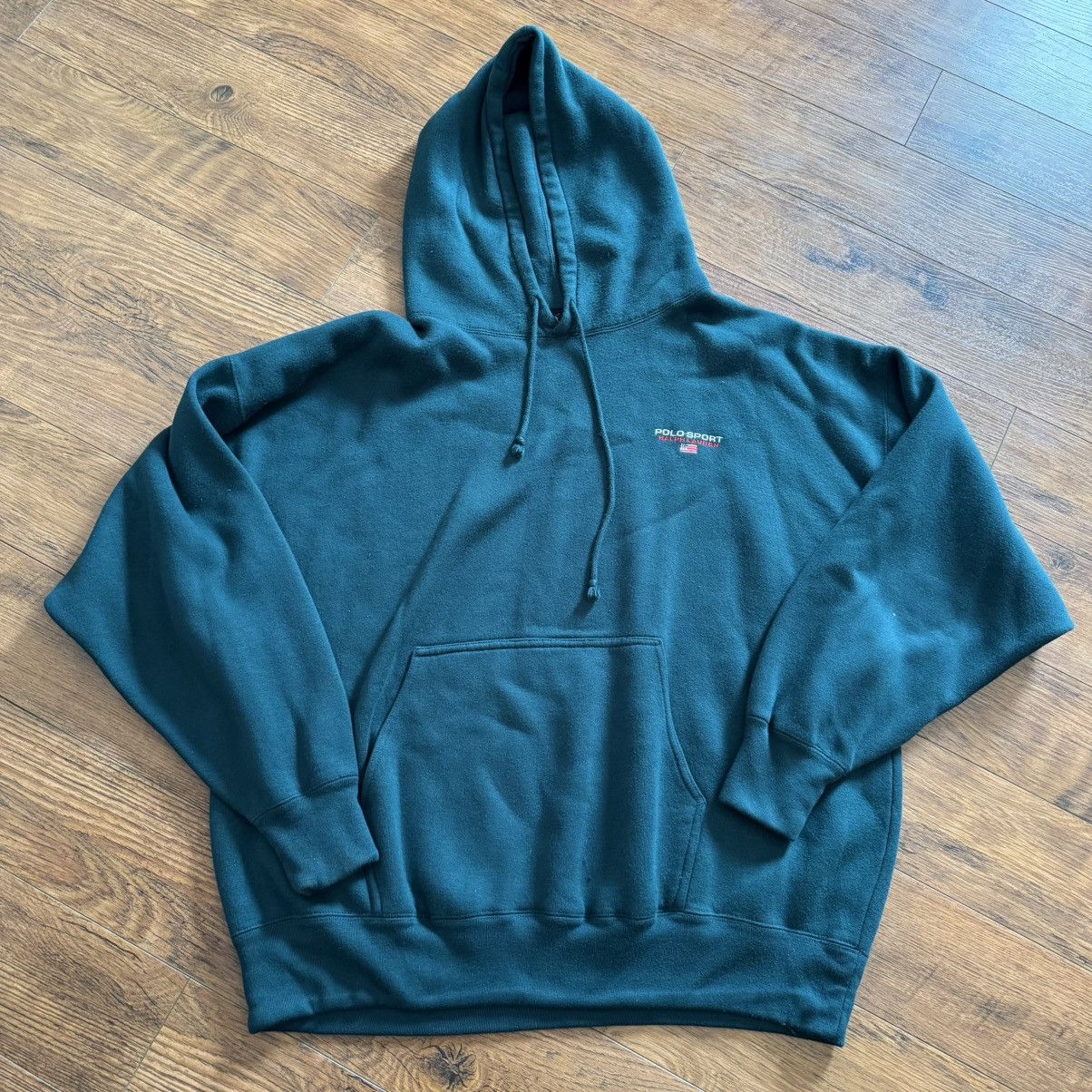 Polo Ralph Lauren Polo Sport Ralph Lauren RL Sweatshirt Hoodie Mens XXXL Green Size US XXL / EU 58 / 5 - 1 Thumbnail