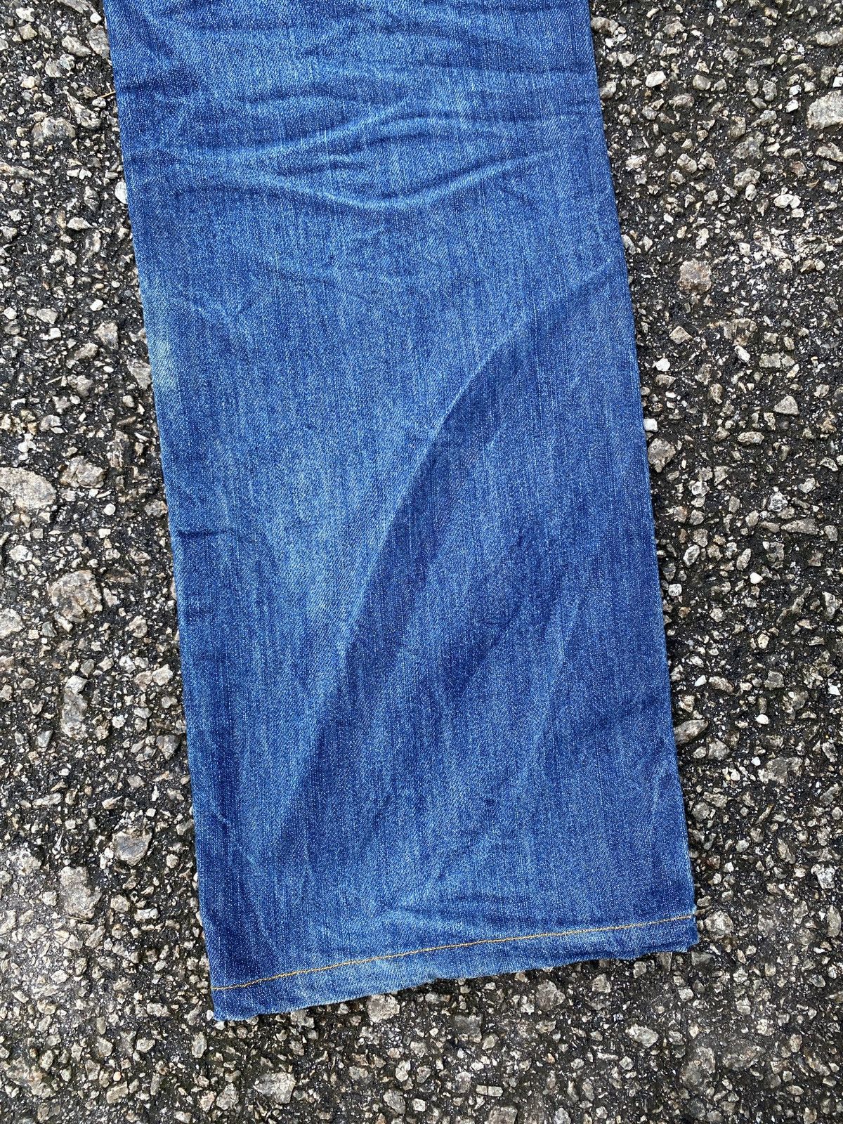 If Six Was Nine × Japanese Brand × Tornado Mart 1990s - Red Pepper Distressed Logo Design Denim Size US 32 / EU 48 - 11 Thumbnail
