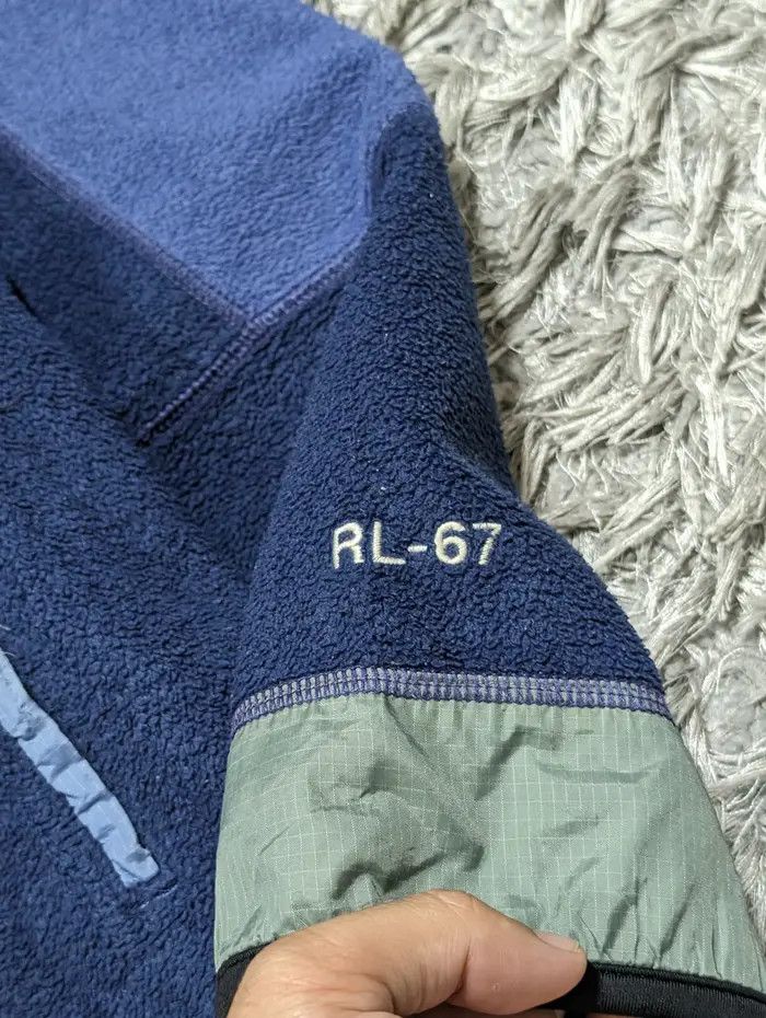 Polo Ralph Lauren Vintage Polo Ralph Lauren Half Zipper Fleece PRL-67 Sport Size US M / EU 48-50 / 2 - 6 Thumbnail