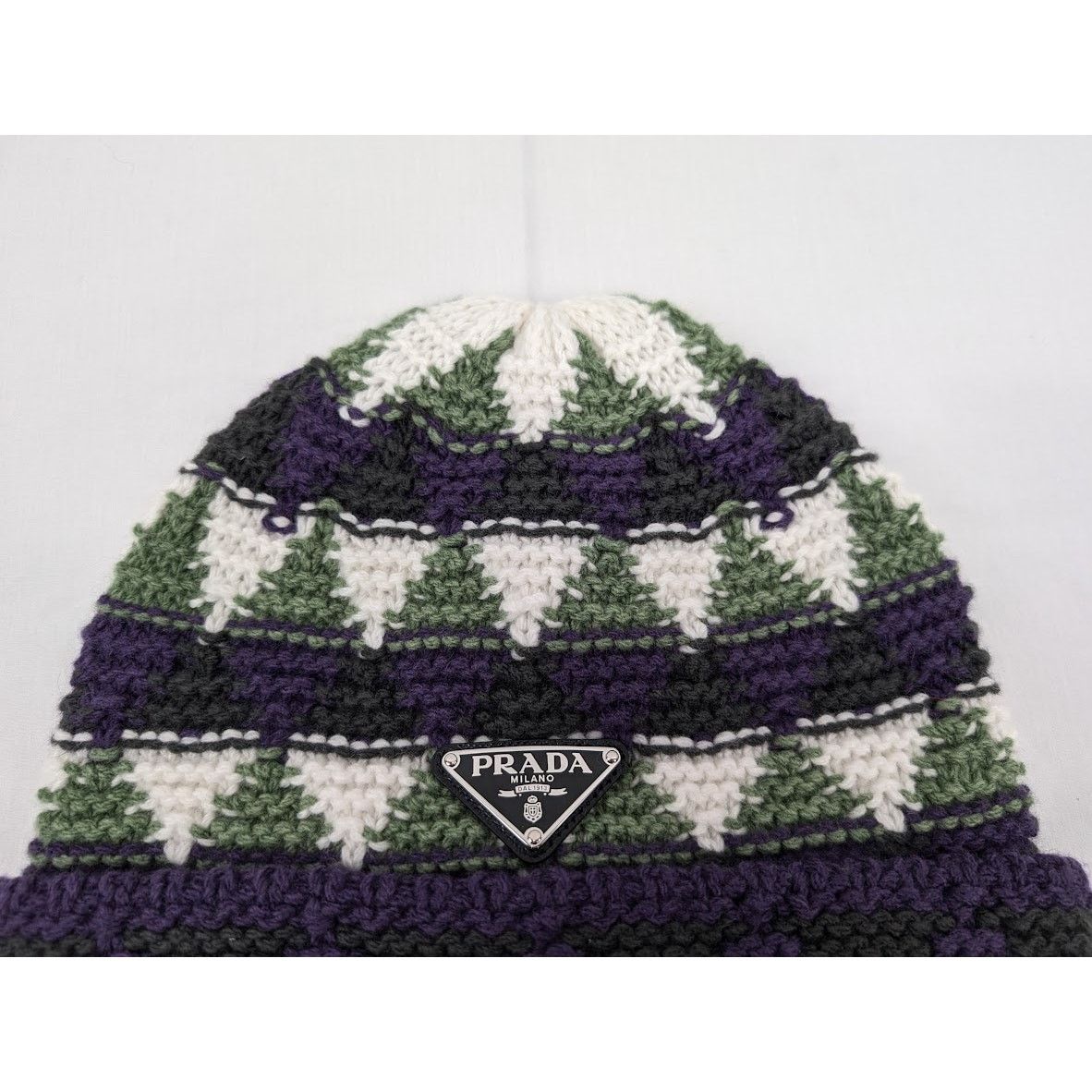 Prada o1rshd1 Size: OS / Beanie Cap / Hat in Multicolor Size ONE SIZE - 4 Thumbnail