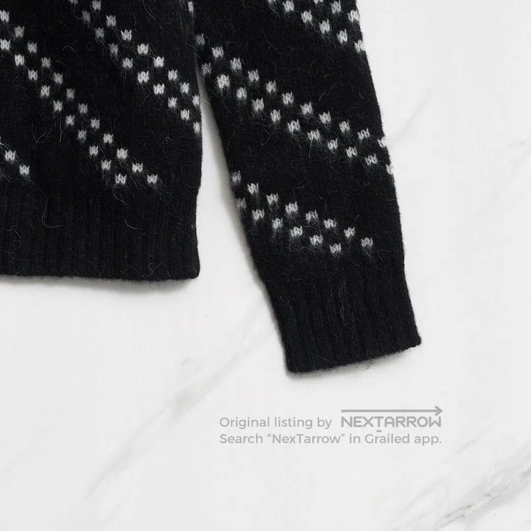 Saint Laurent Paris Saint Laurent Men's Zigzag Knit Sweater. Size US M / EU 48-50 / 2 - 3 Thumbnail