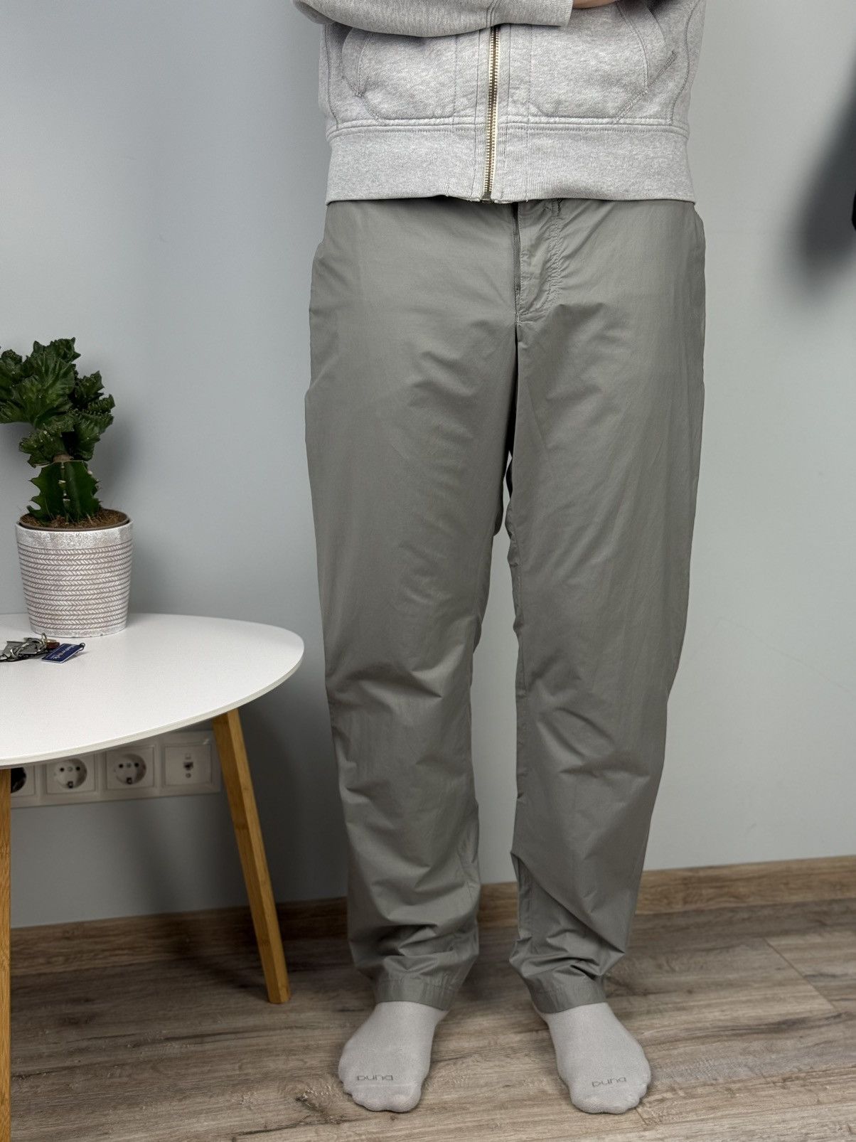 Gucci Gucci Nylon / Cotton Pants Trousers Navy Size US 32 / EU 48 - 1 Thumbnail