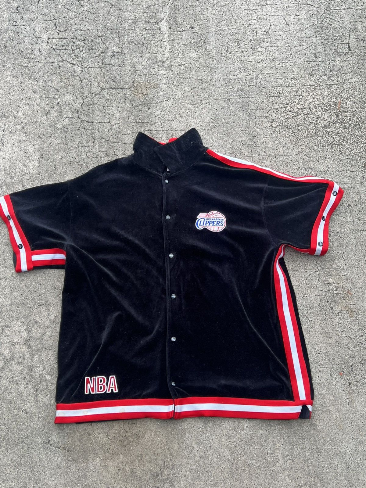 Vintage Vintage 90’s Clippers Warm Up Set With Side Snaps Size US XL / EU 56 / 4 - 2 Thumbnail
