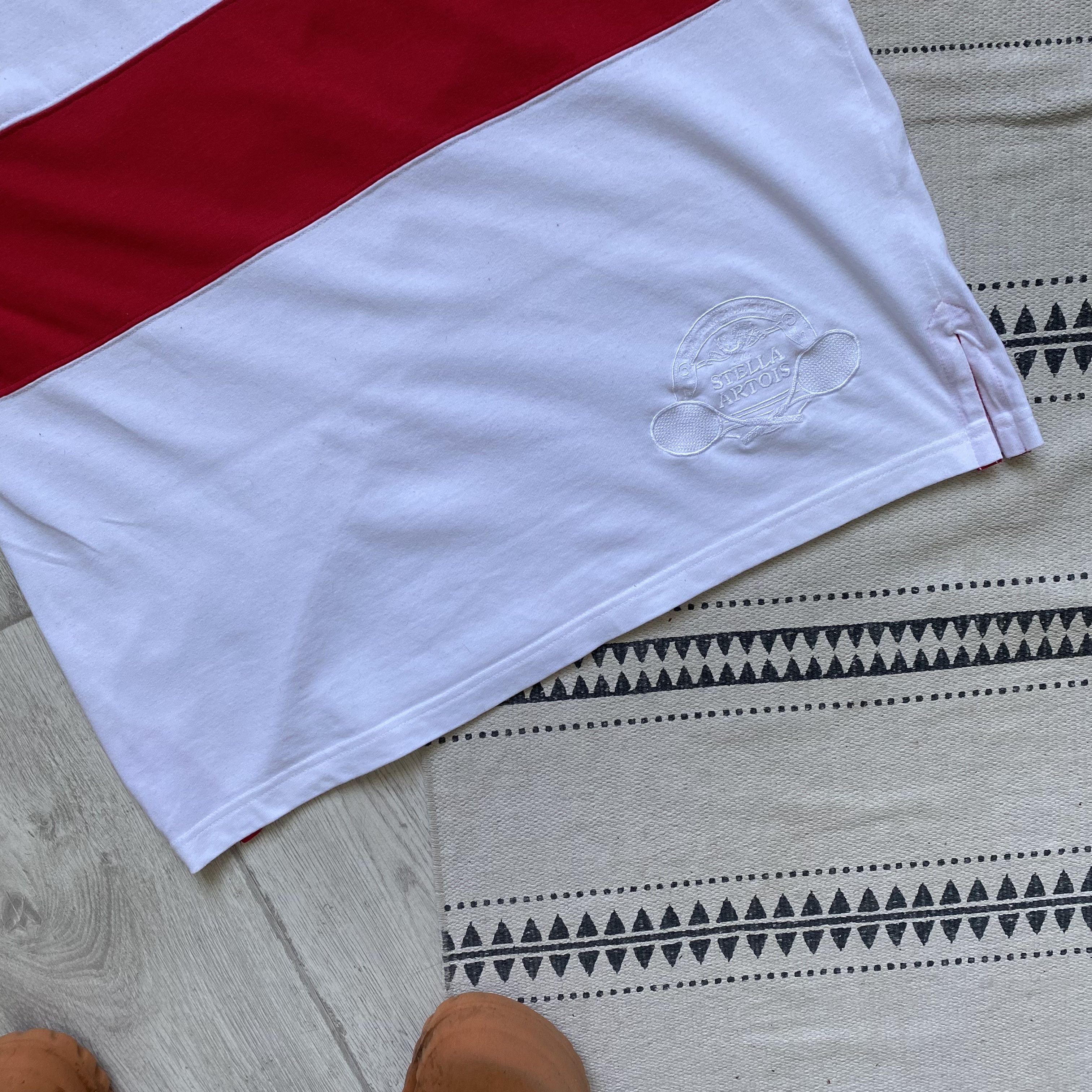Heineken Vintage 90s Stella Artois Polos Tee Y2K Drink beer Size US M / EU 48-50 / 2 - 3 Thumbnail