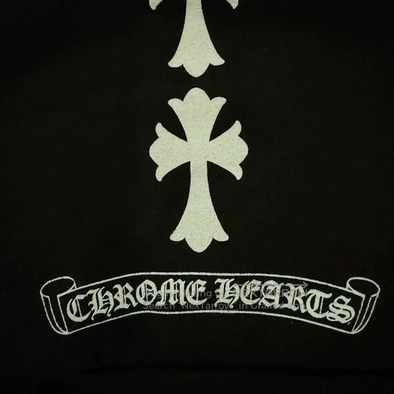 Chrome Hearts CHROME HEARTS Size S Three-cross zipper sweater Size US S / EU 44-46 / 1 - 7 Thumbnail