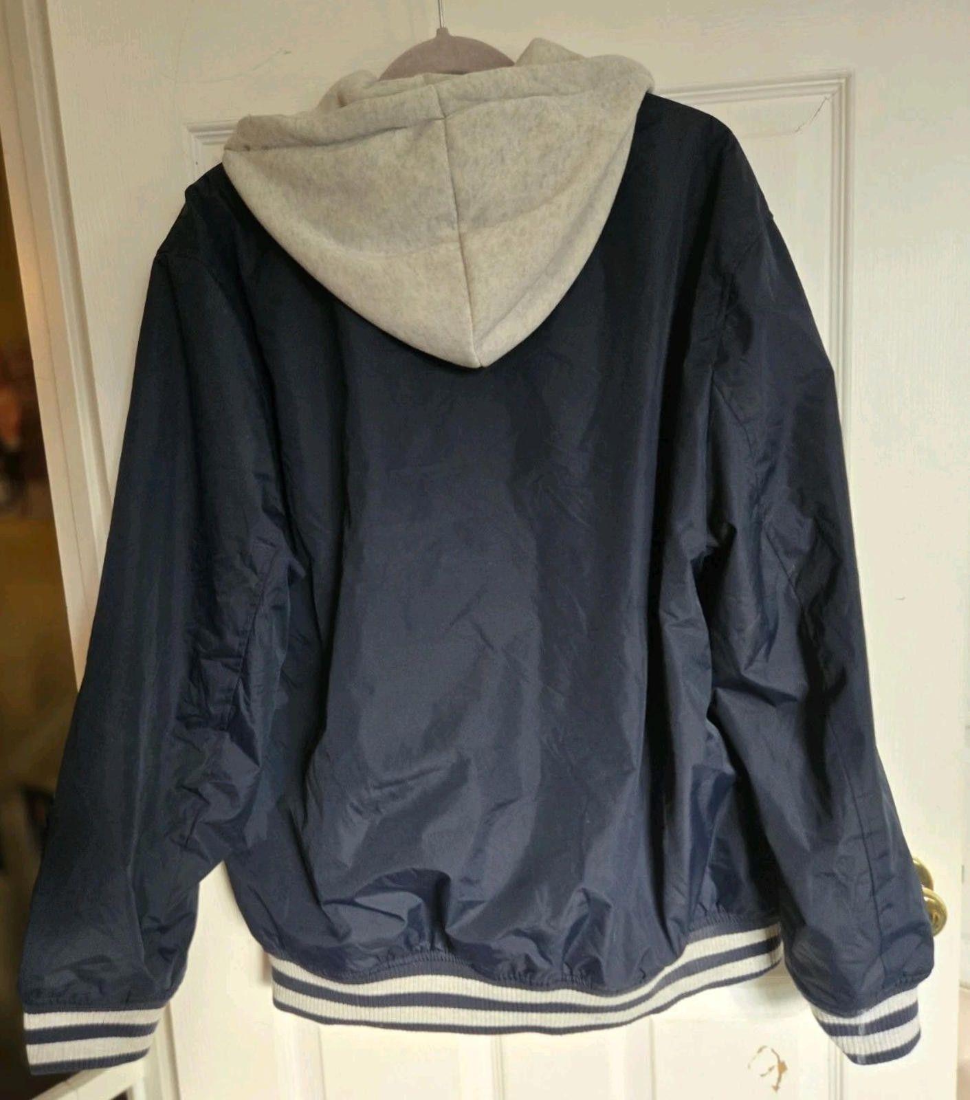Other CLSC Life Streetwear Jacket Coat Navy Blue Gray Letterman Size US XL / EU 56 / 4 - 4 Thumbnail