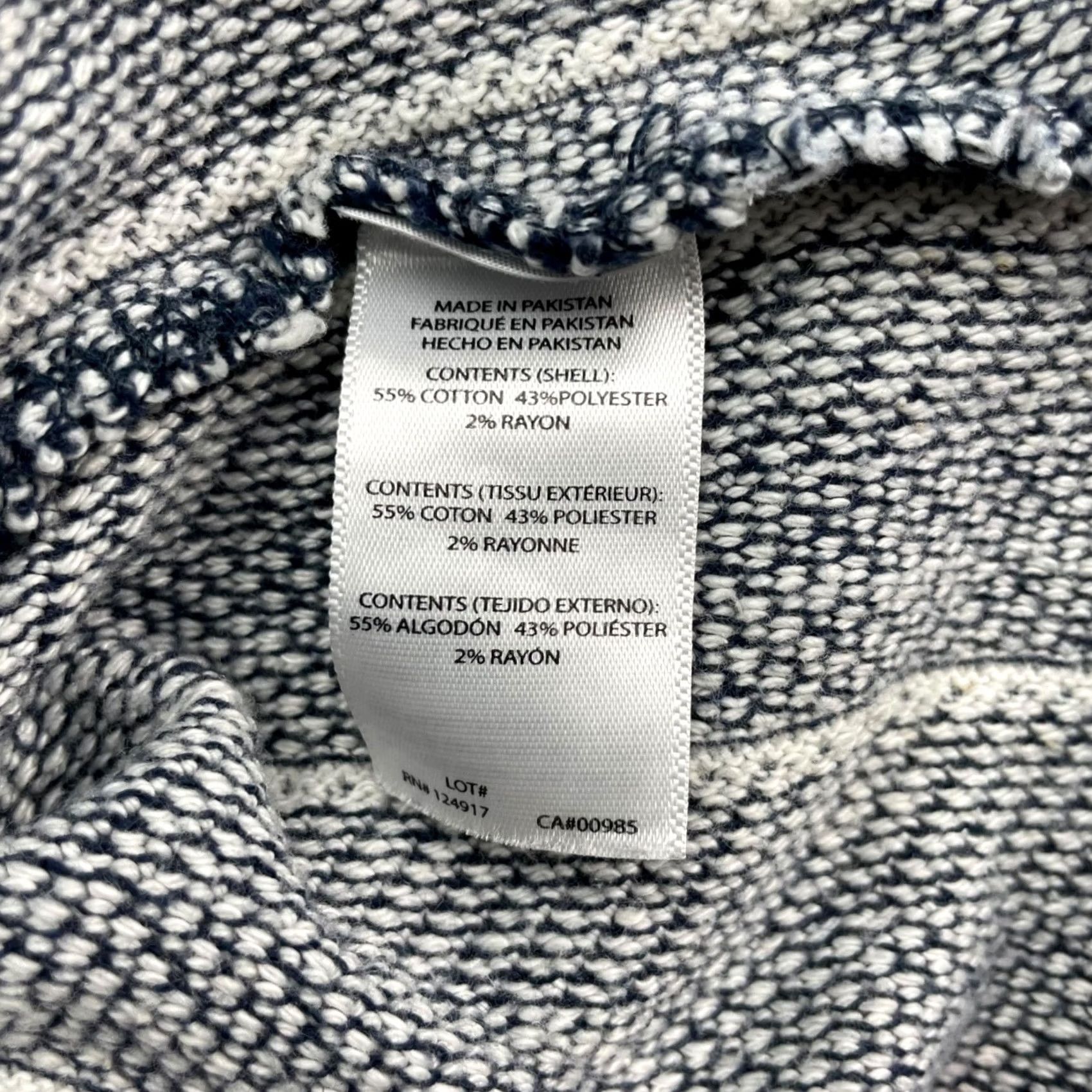 Onia Onia Hoodie Pullover Beach Hoodie Medium Navy/White Stripe Mens Size M / US 6-8 / IT 42-44 - 5 Thumbnail