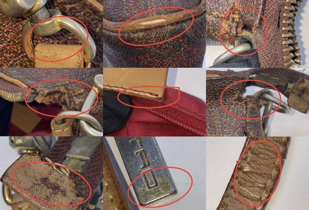 Etro ETRO Vintage Paisley Bag (Leather&Canvas) Size ONE SIZE - 4 Thumbnail