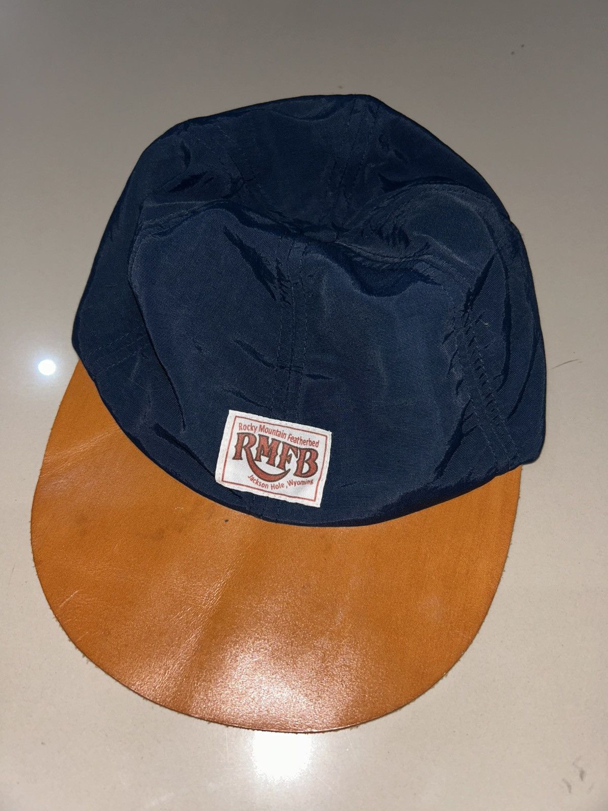 Rocky Mountain Featherbed Rocky Mountain Featherbed RMFB Nylon Leather Hats Size ONE SIZE - 2 Thumbnail